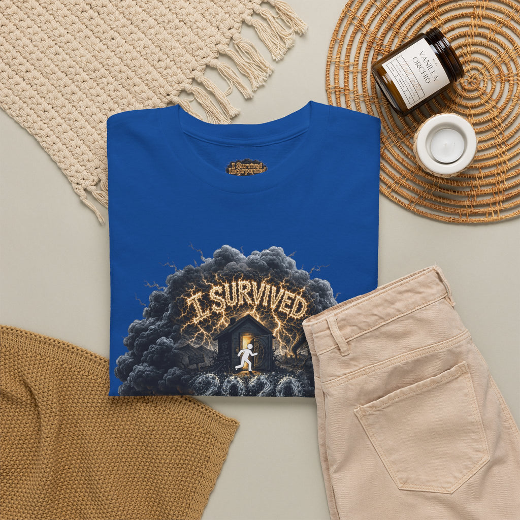 I Survived 2020 —  Deriector's Cut Original Design Teaser Tee | Season 1 Premiere Drop Unisex Heavy Cotton Tee