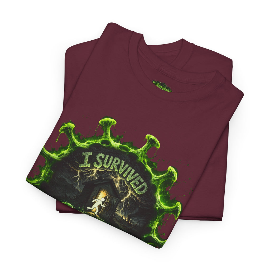 I Survived 2020 — Director's Cut S1:E1 "COVID-19: The Coronavirus" | Pandemic Edition Unisex Heavy Cotton Tee (SPECIAL EDITION)