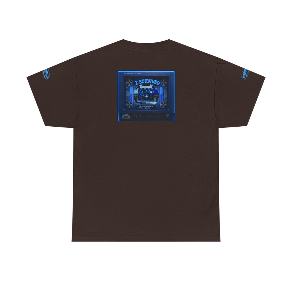 I Survived 2020 — "Please Stand By" Test Pattern Tee Lockdown Special Edition Summer Exclusive Unisex Heavy Cotton Tee