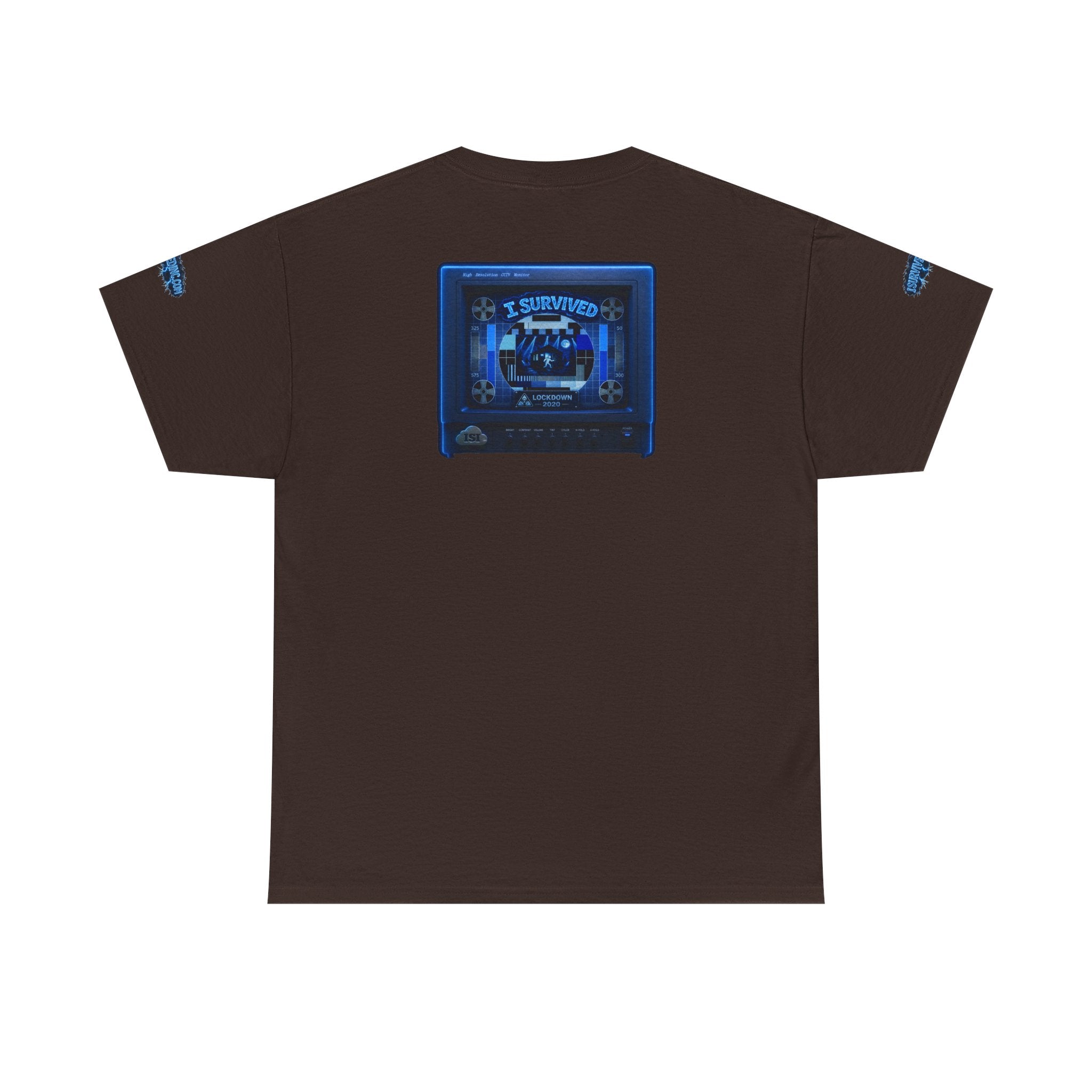 I Survived 2020 — "Please Stand By" Test Pattern Tee Lockdown Special Edition Summer Exclusive Unisex Heavy Cotton Tee