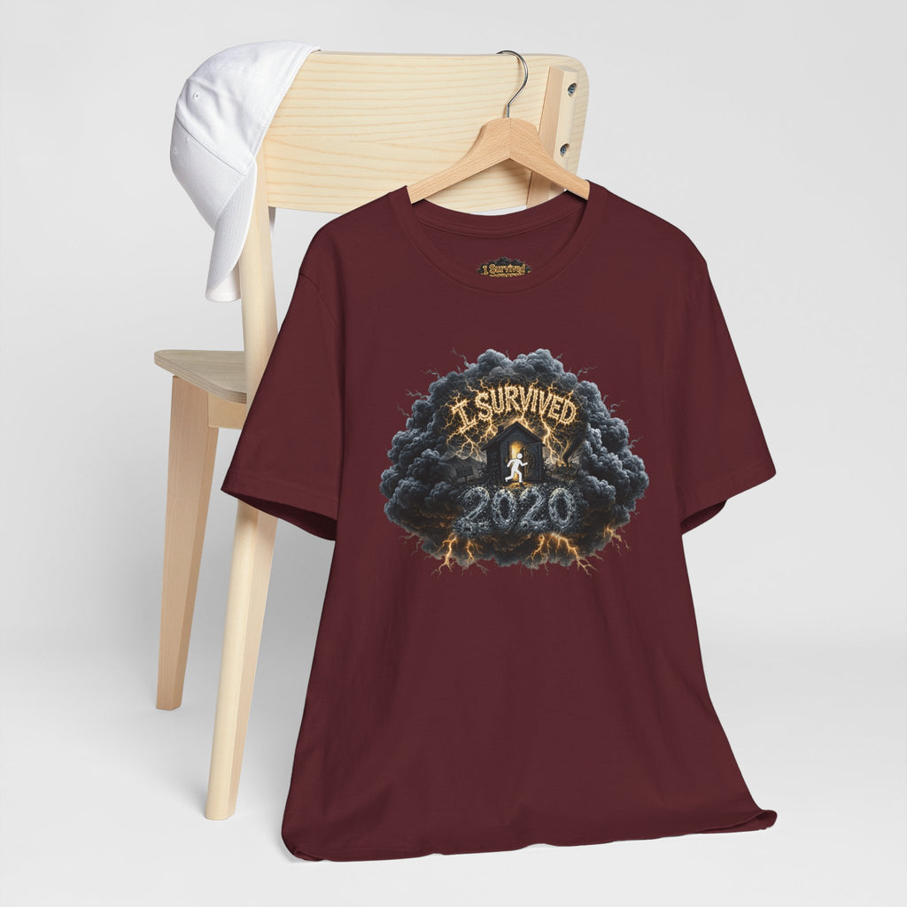 I Survived 2020 — Director's Cut Original Design Teaser Tee | Season 1 Premiere Drop Unisex Jersey Short Sleeve Tee