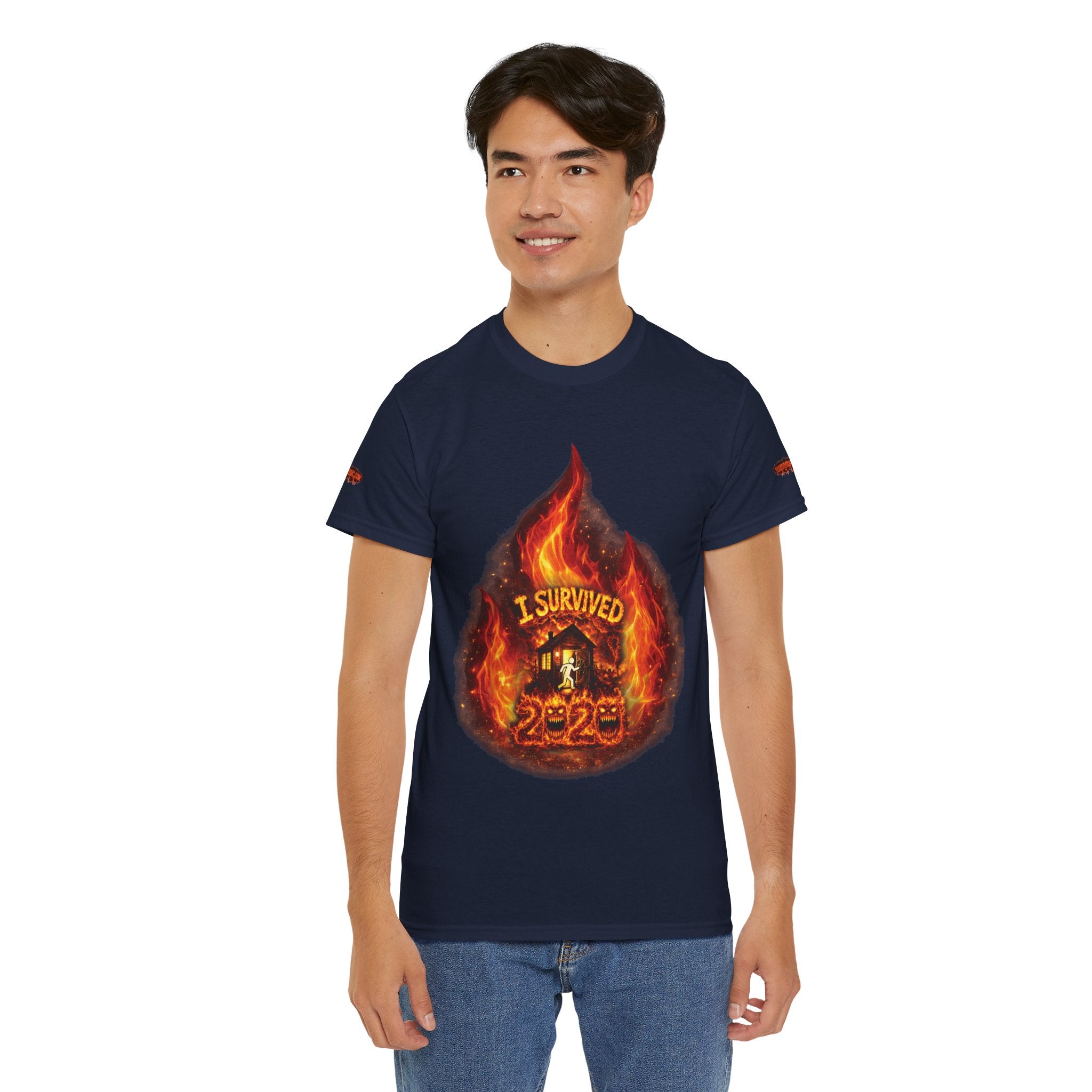 I Survived 2020 — Director's Cut S2:E4 "Western U.S. Wildfire Season" | Mid-Season Finale Pt. 1 | Wildfire Edition Memorial Unisex Heavy Cotton Tee (SPECIAL EDITION)