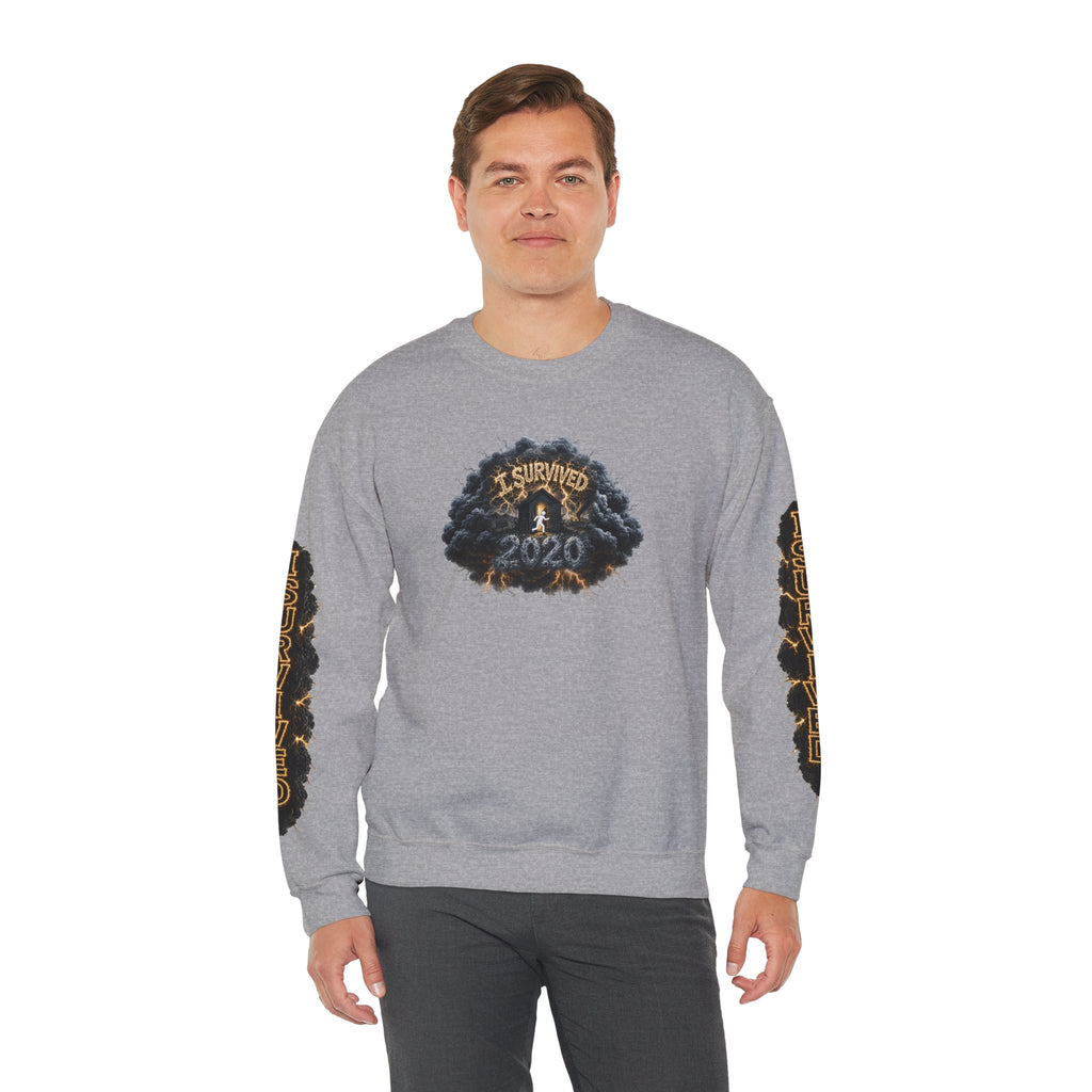 I Survived 2020 — Original PILOT Design: Director's Cut Special Edition Unisex Heavy Blend™ Crewneck Sweatshirt