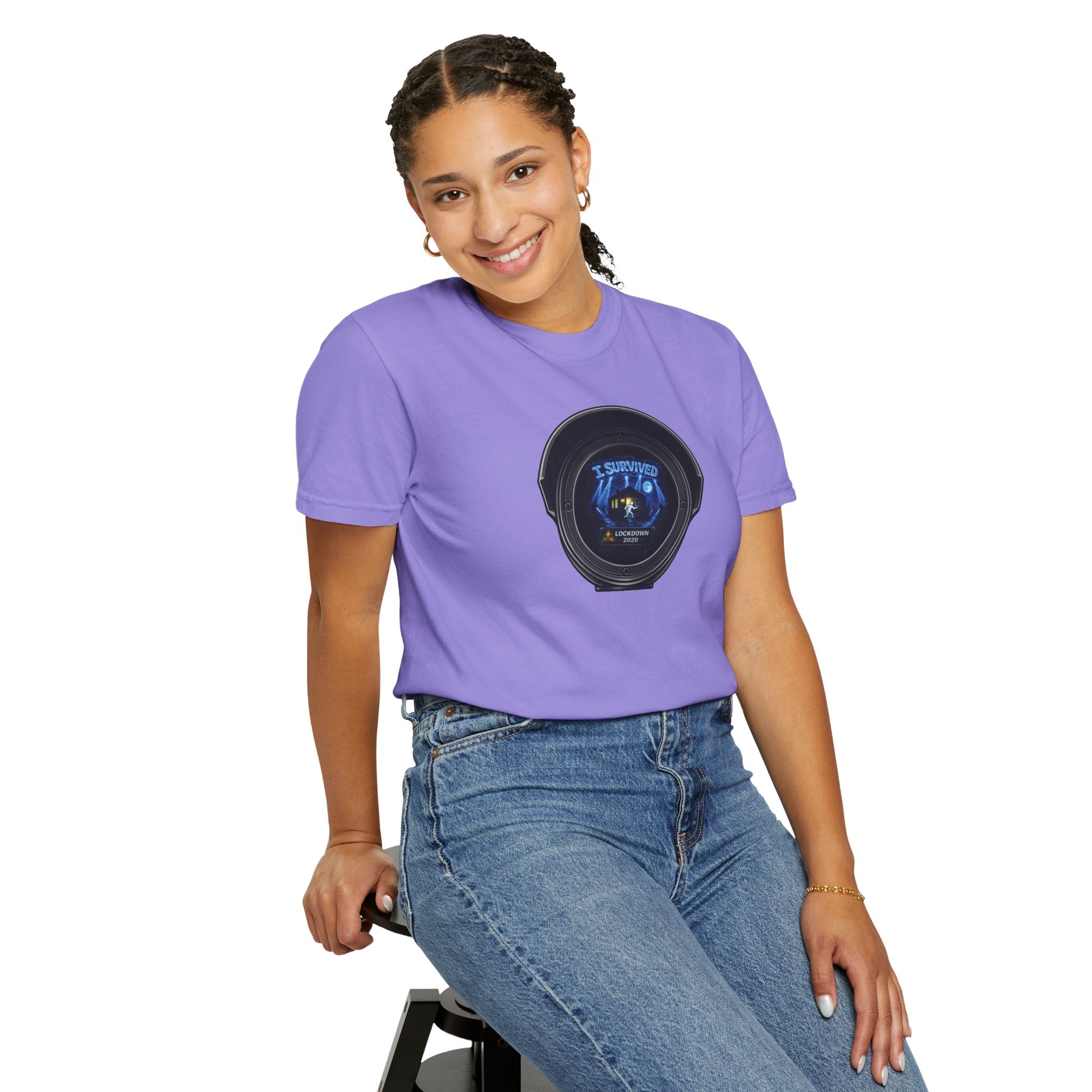 I Survived 2020 —  LOCKDOWN S3:E2: Director's Cut "Dating Under Lockdown" Unisex Garment-Dyed T-shirt