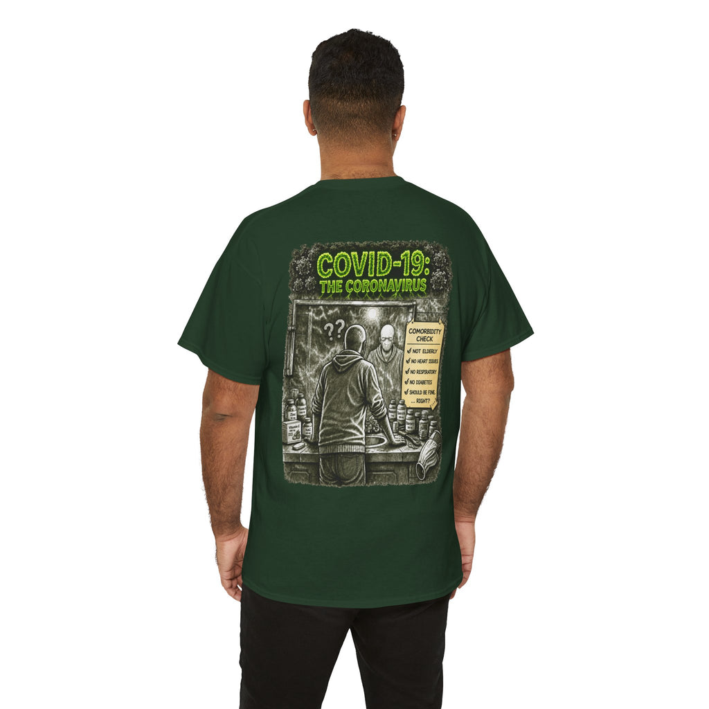 I Survived 2020 — PANDEMIC S1:E1: Director's Cut "COVID-19: The Coronavirus" Unisex Heavy Cotton Tee