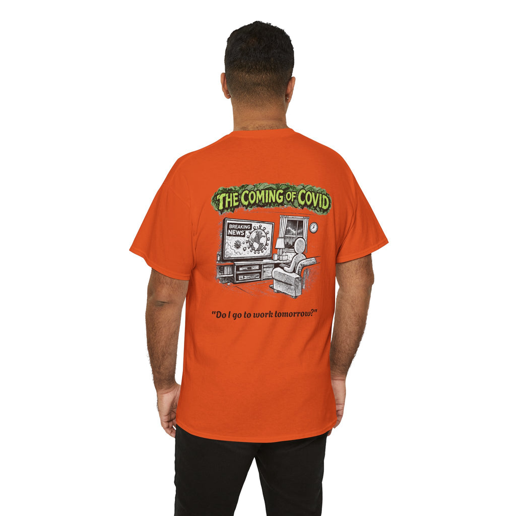 I Survived 2020 — Director's Cut S1:E2 "The Coming of COVID" | Pandemic Edition Unisex Heavy Cotton Tee