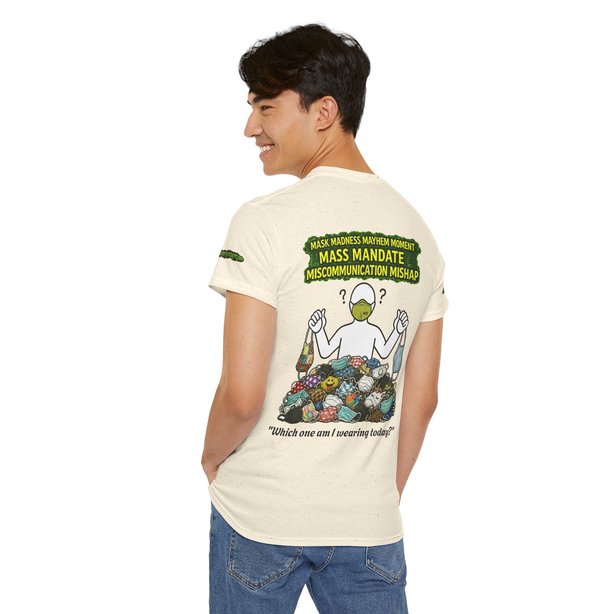 I Survived 2020 — PANDEMIC S1:E4: Director's Cut Special Edition "Mask Madness" Unisex Heavy Cotton Tee
