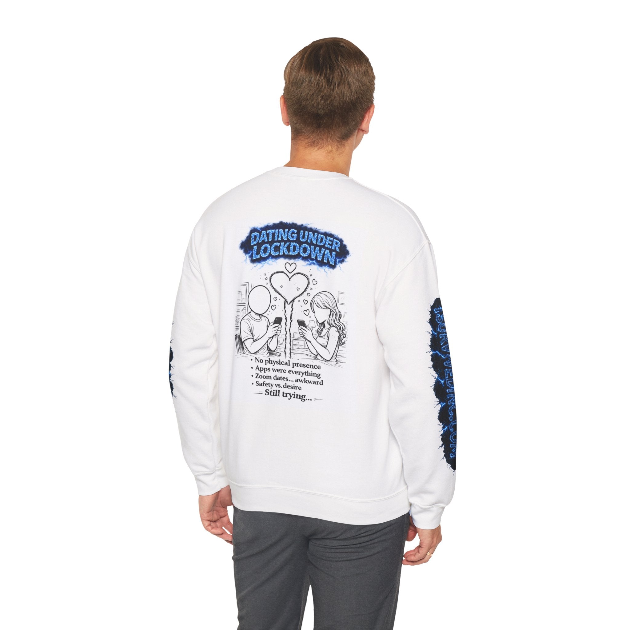 I Survived 2020 — S3:E2 "Dating Under Lockdown" | Lockdown Edition Documentary Unisex Heavy Blend™ Crewneck Sweatshirt