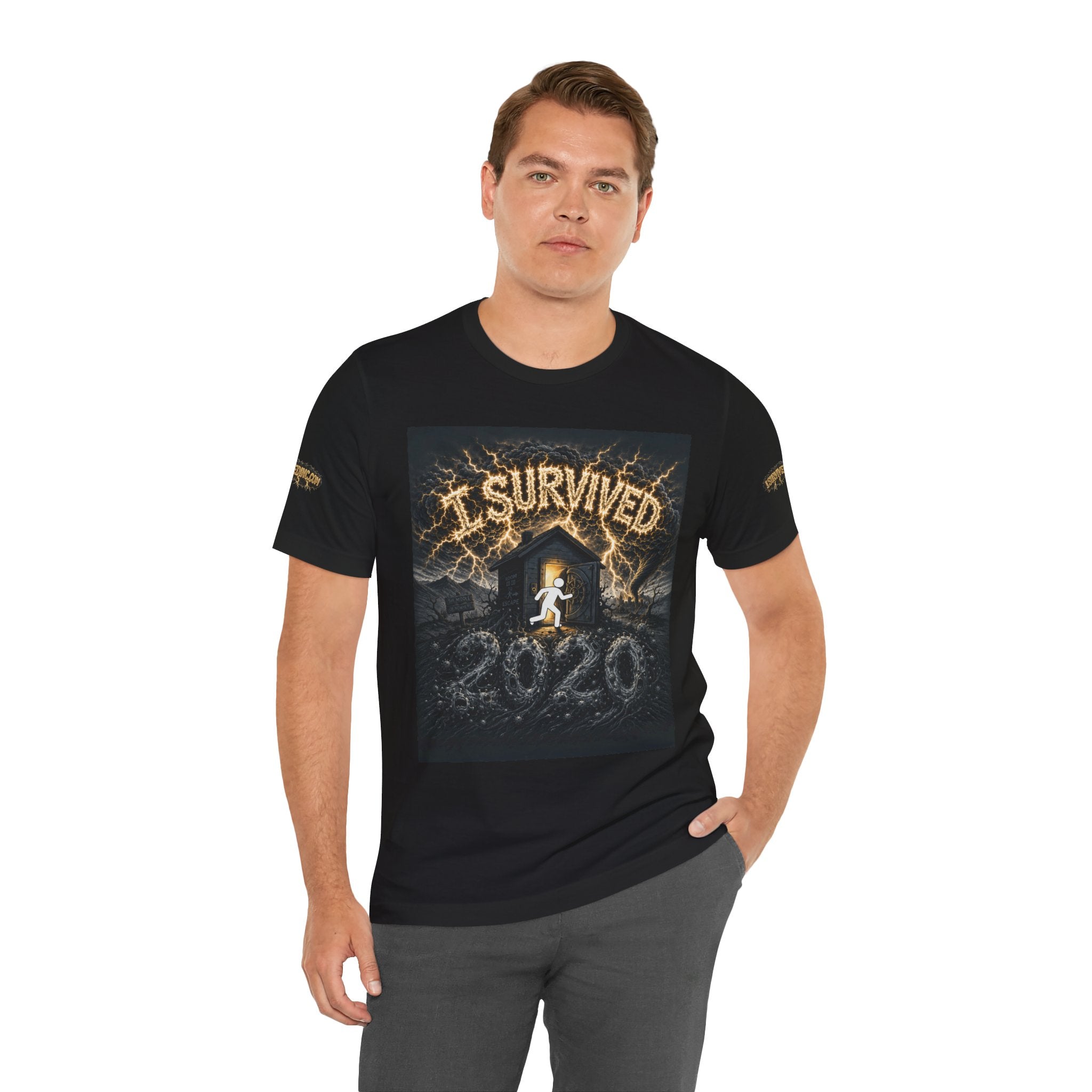I Survived 2020 — Original PILOT Design: Special Edition Unisex Jersey Short Sleeve Tee