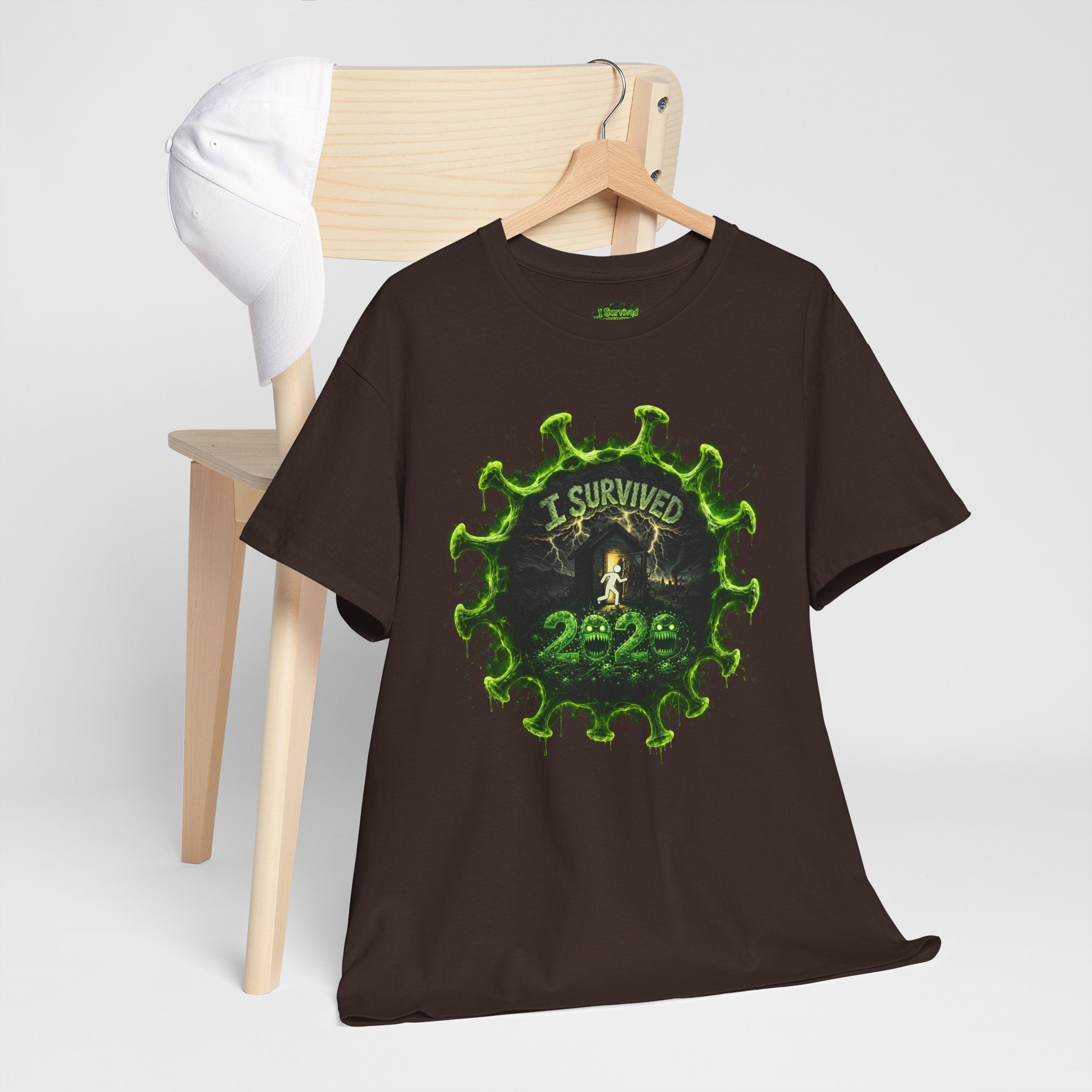 I Survived 2020 — Director's Cut S1:E2 "The Coming of COVID" | Pandemic Edition Unisex Heavy Cotton Tee