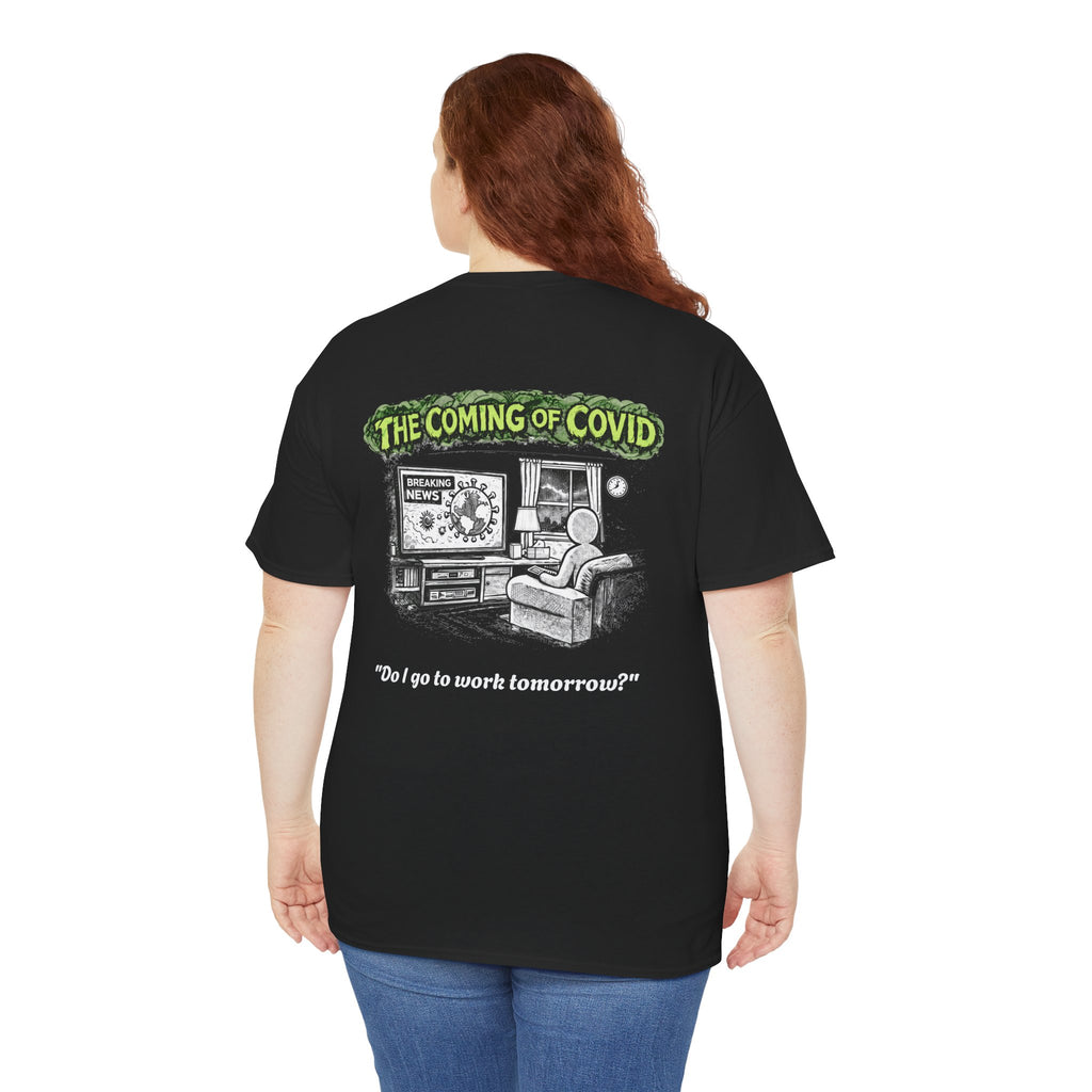 I Survived 2020 — Director's Cut S1:E2 "The Coming of COVID" | Pandemic Edition Unisex Heavy Cotton Tee