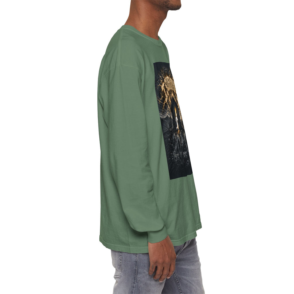 I Survived 2020 — Original PILOT Design Unisex Garment-Dyed Long Sleeve Tee