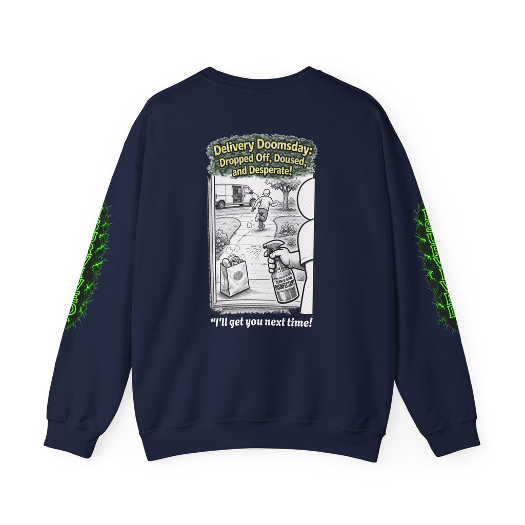 I Survived 2020 — Director's Cut S1:E5 "Delivery Doomsday" | Pandemic Edition Unisex Heavy Blend™ Crewneck Sweatshirt