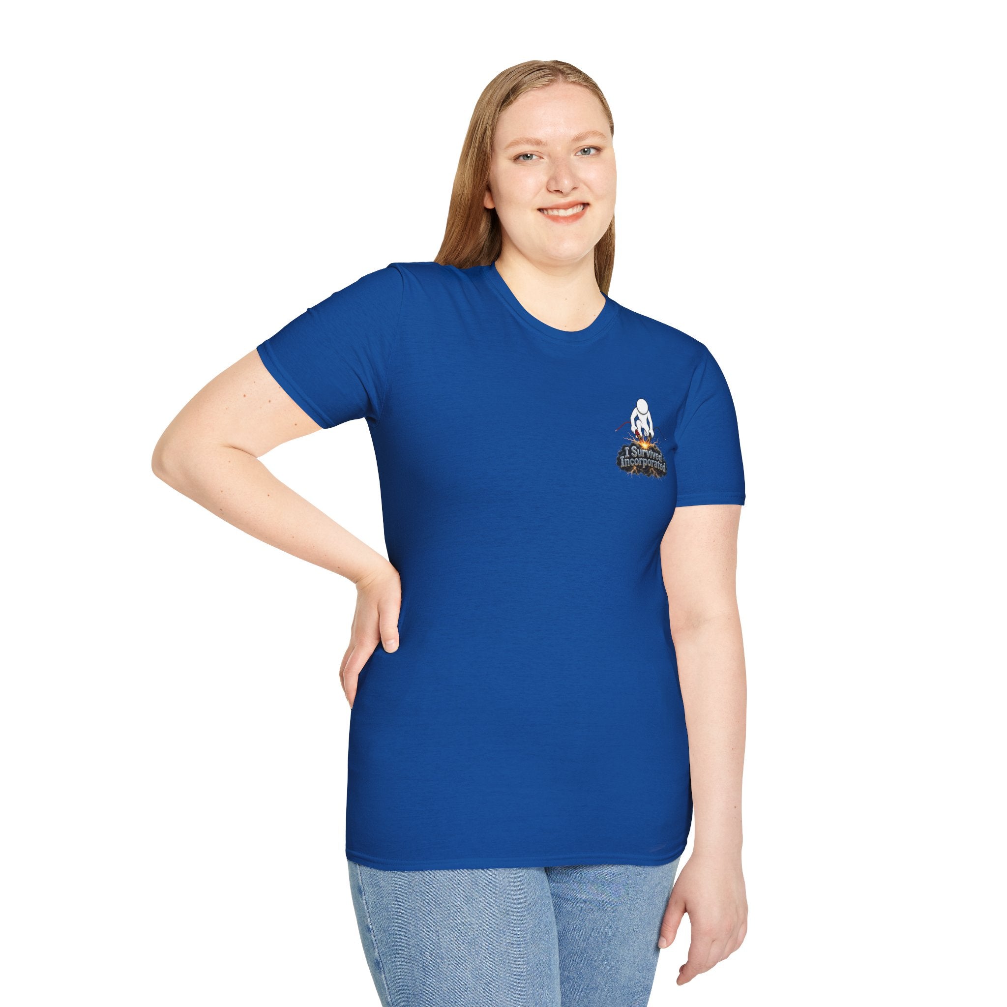 I Survived 2020 — "Please Stand By" Test Pattern Tee Summer Premier Unisex Softstyle T-Shirt