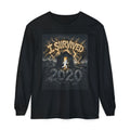 I Survived 2020 — Original Design Teaser Tee | Season 1 Premiere Drop Unisex Garment-dyed Long Sleeve T-Shirt