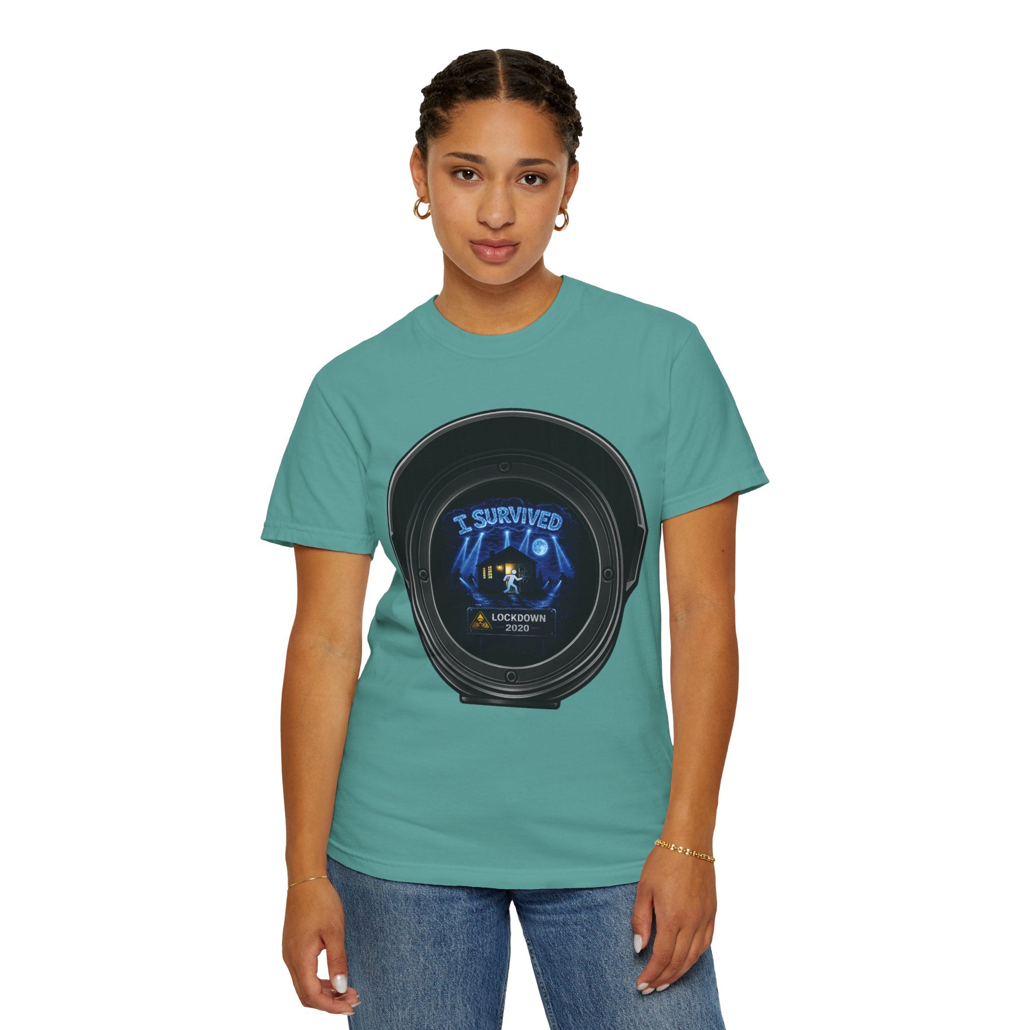 I Survived 2020 — Director's Cut S3:E3 "Remote Schooling" | Lockdown Edition Documentary Unisex Garment-Dyed T-shirt