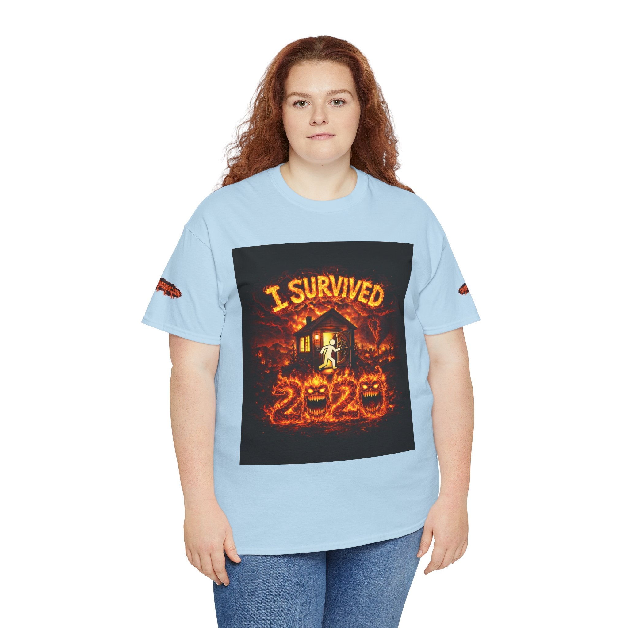 I Survived 2020 — S2:E2 "The Bobcat Fire" | Wildfire Edition Memorial Unisex Heavy Cotton Tee (SPECIAL EDITION)