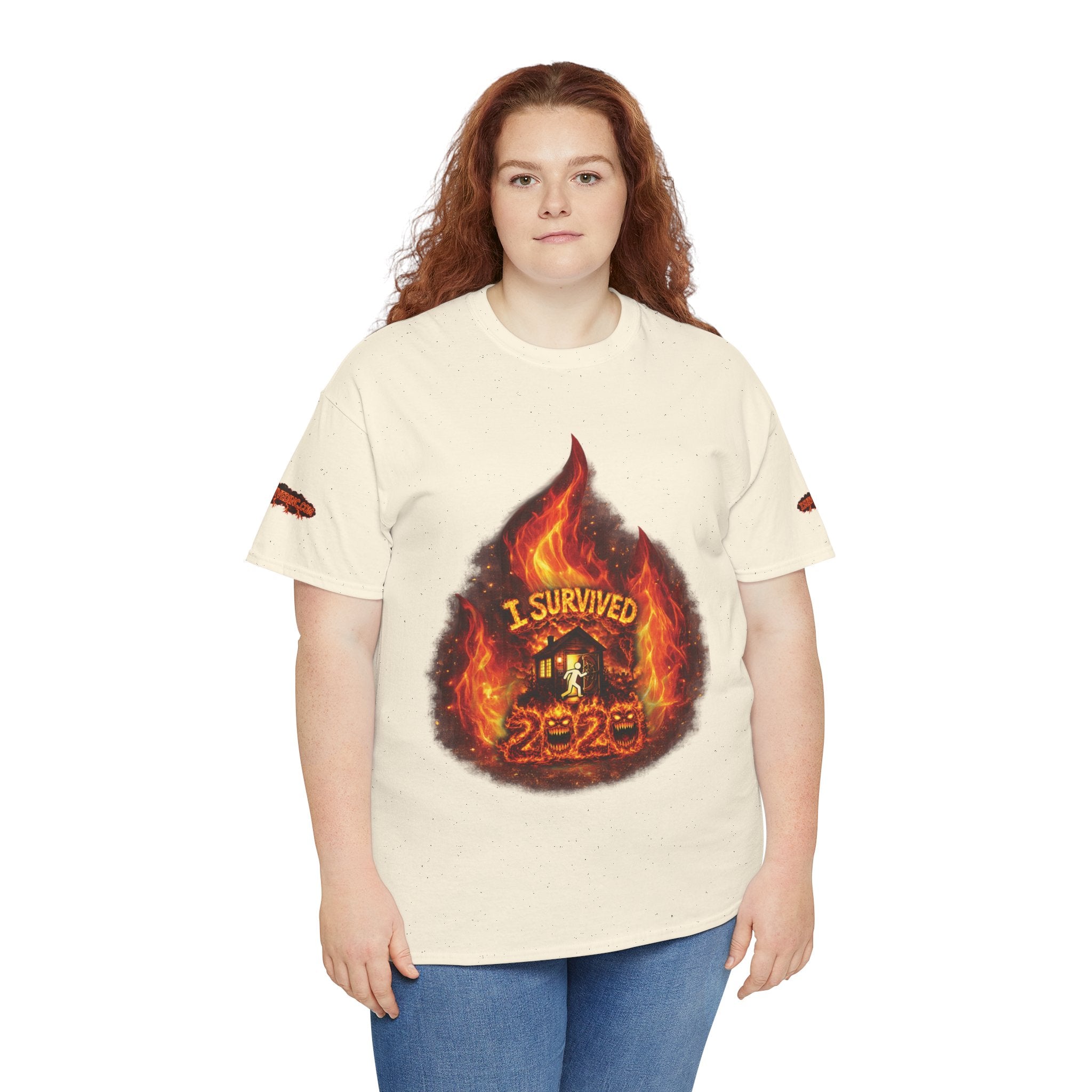 I Survived 2020 — Director's Cut S2:E4 "Western U.S. Wildfire Season" | Mid-Season Finale Pt. 1 | Wildfire Edition Memorial Unisex Heavy Cotton Tee (SPECIAL EDITION)