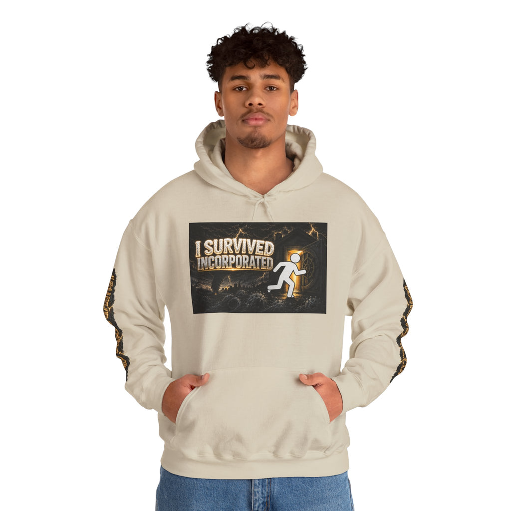 I Survived Incorporated Hoodie Sweatshirt – Original Design Teaser