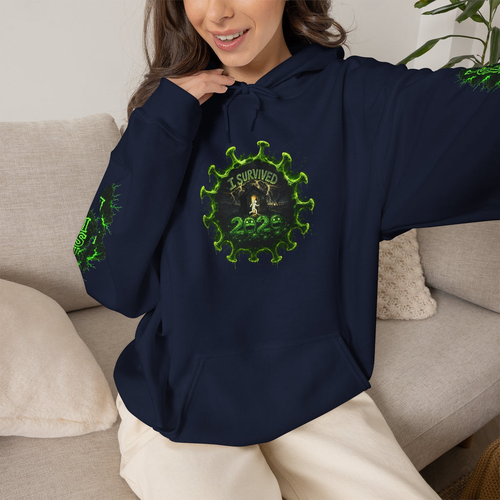 I Survived 2020 — Director's Cut S1:E1 "COVID-19: The Coronavirus" | Pandemic Edition Hoodie Sweatshirt