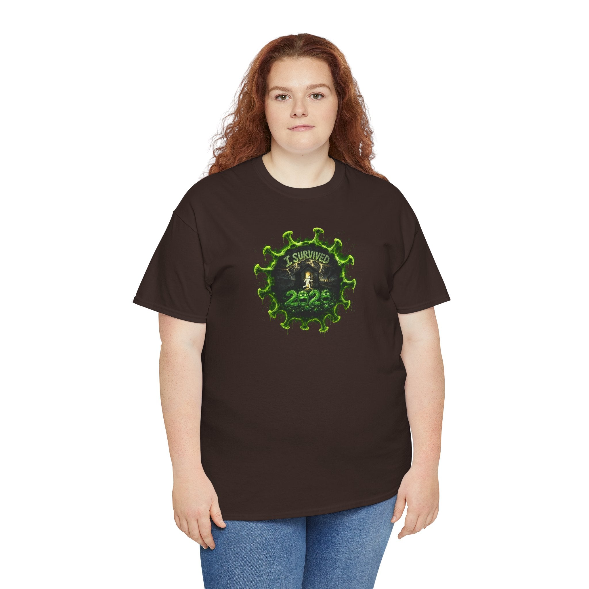 I Survived 2020 — PANDEMIC S1:E2: Director's Cut "The Coming of COVID" Unisex Heavy Cotton Tee