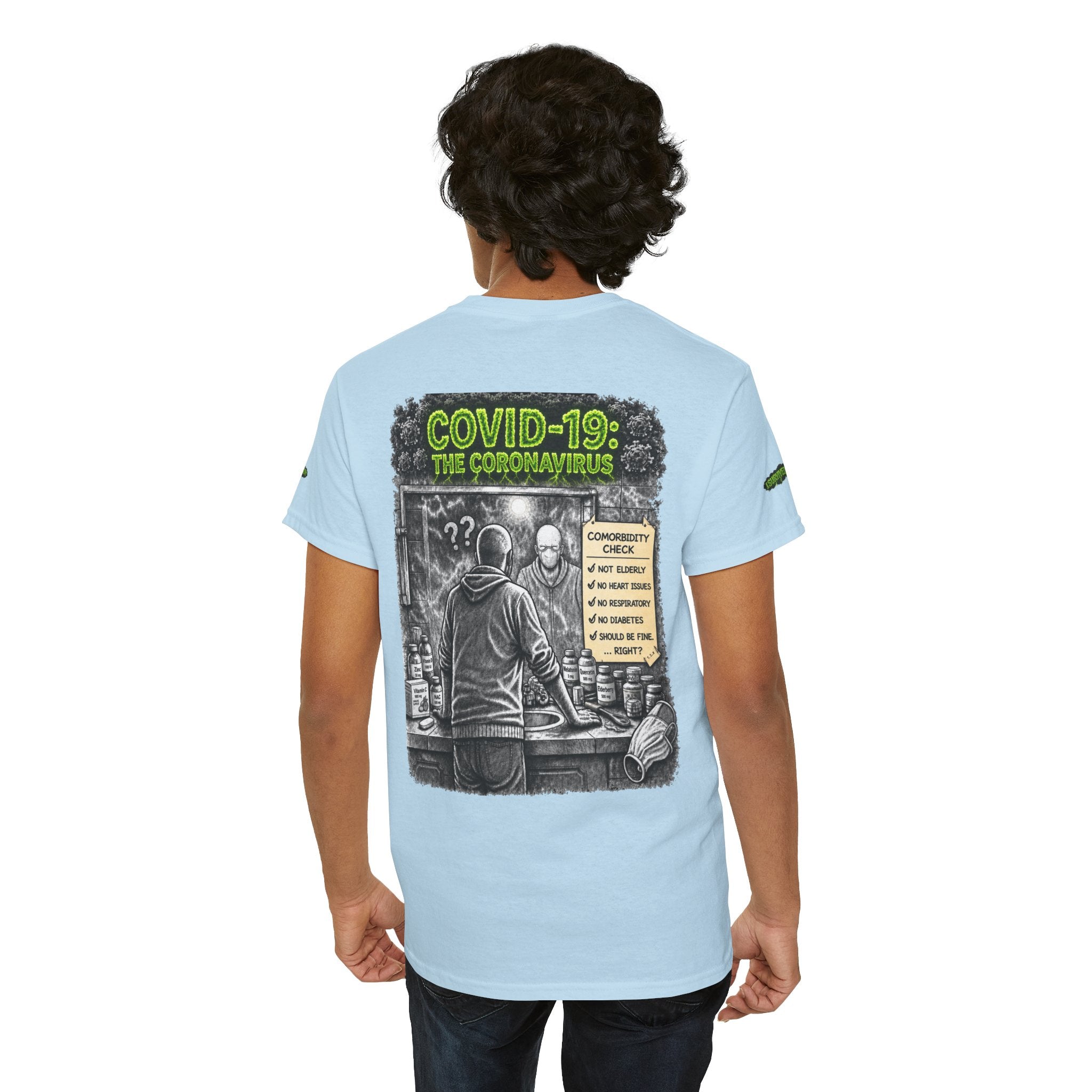 I Survived 2020 — Director's Cut S1:E1 "COVID-19: The Coronavirus" | Pandemic Edition Tee Unisex Garment-Dyed T-shirt (SPECIAL EDITION)