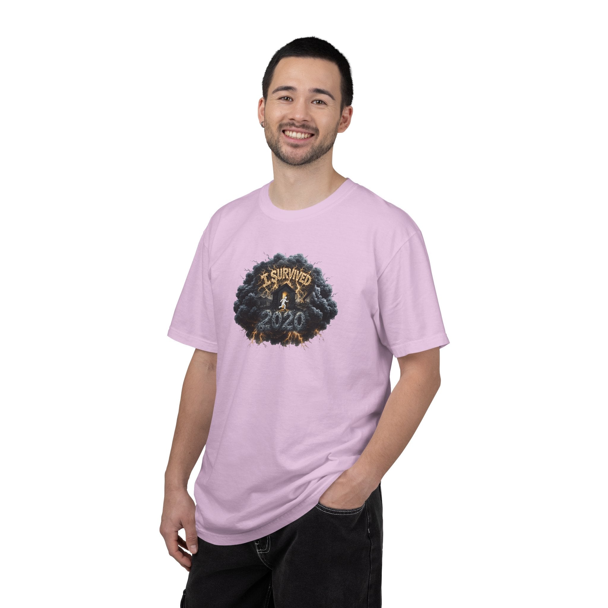I Survived 2020 — Original PILOT Design: Director's Cut Unisex Garment-Dyed T-shirt