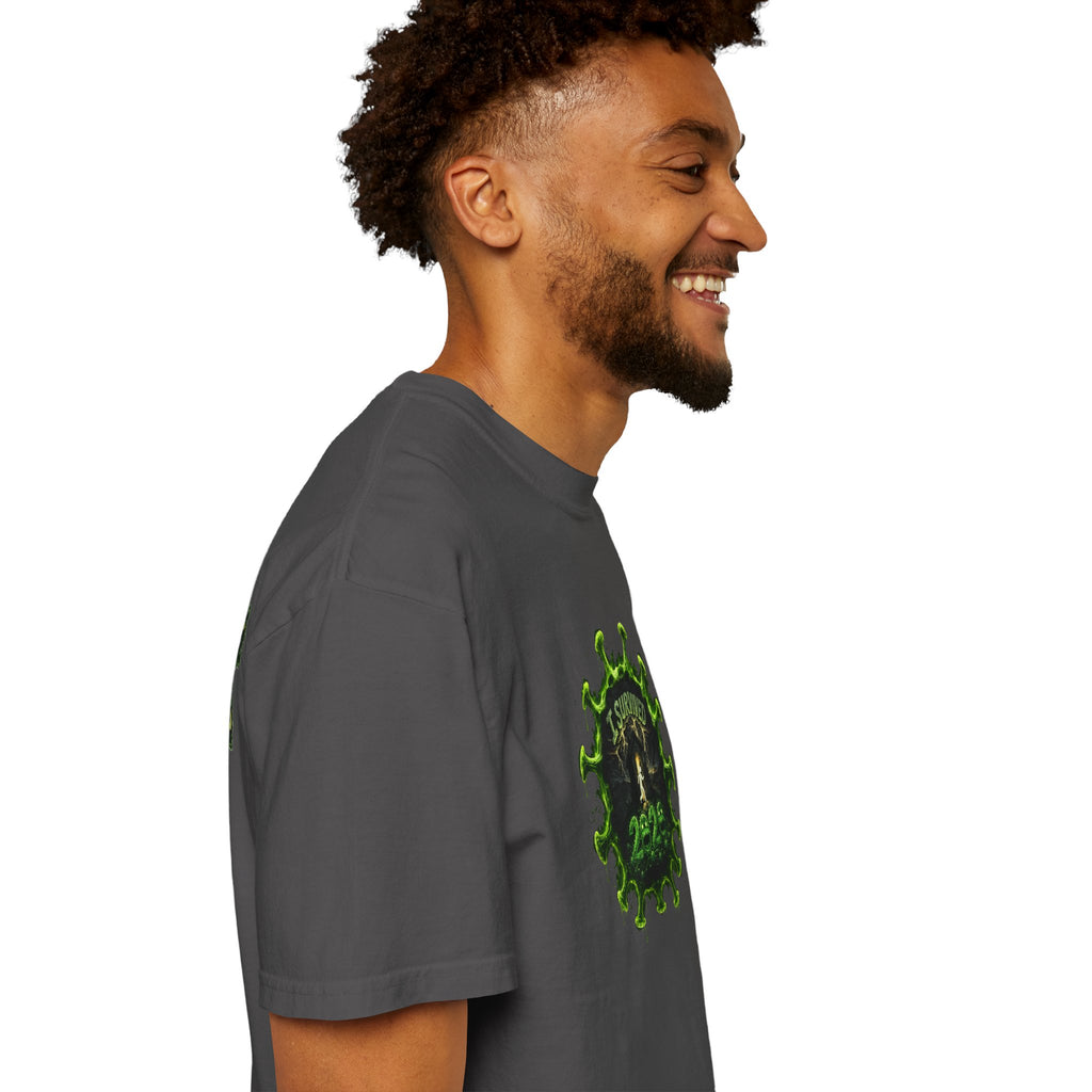 I Survived 2020 — PANDEMIC S1:E4: Director's Cut "Mask Madness" Unisex Garment-Dyed T-shirt