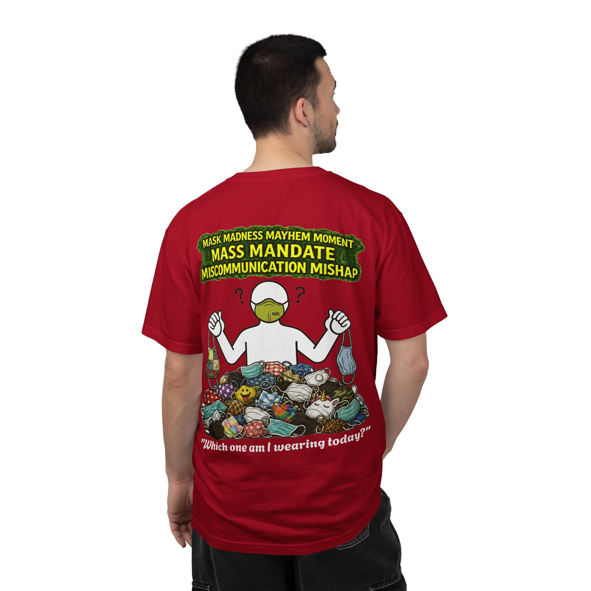 I Survived 2020 — PANDEMIC S1:E4: "Mask Madness" Unisex Garment-Dyed T-shirt