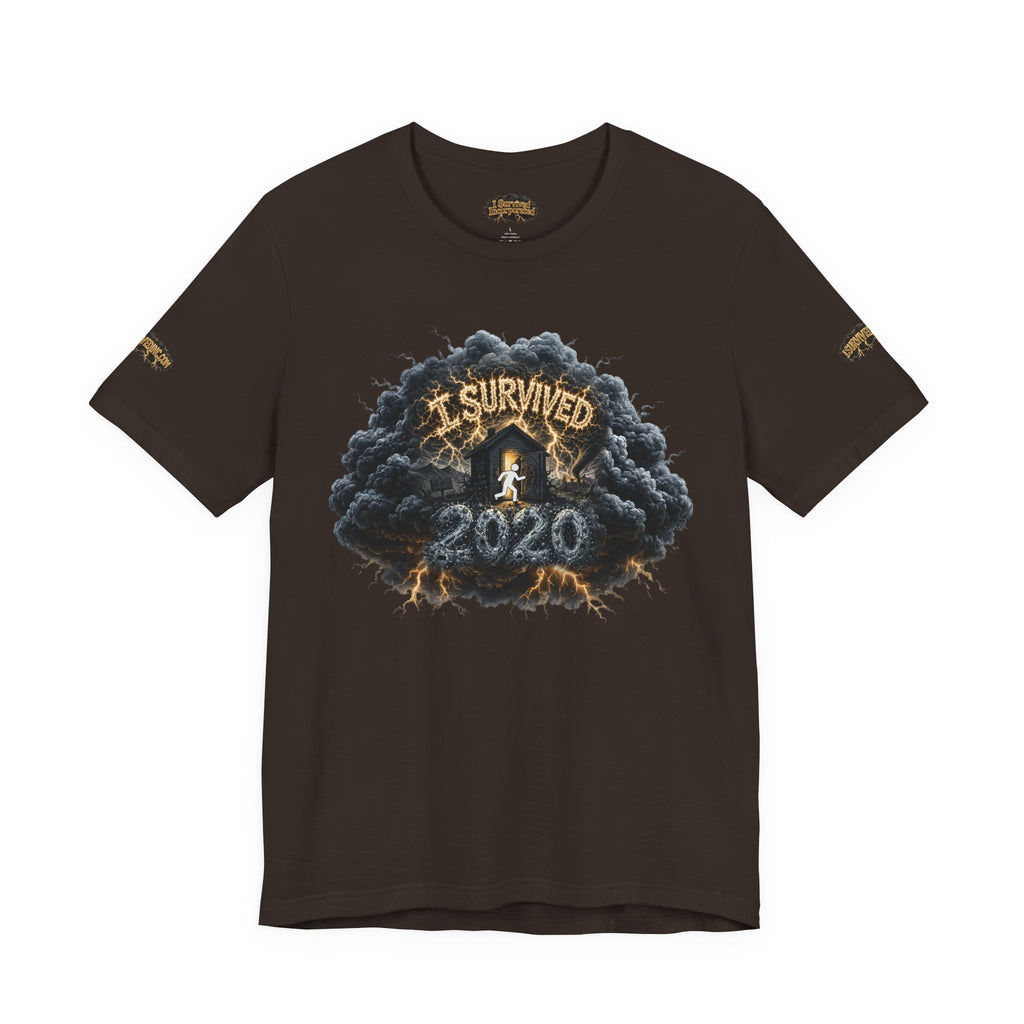 I Survived 2020 — Director's Cut Original Design Teaser Tee | Season 1 Premiere Drop Unisex Jersey Short Sleeve Tee
