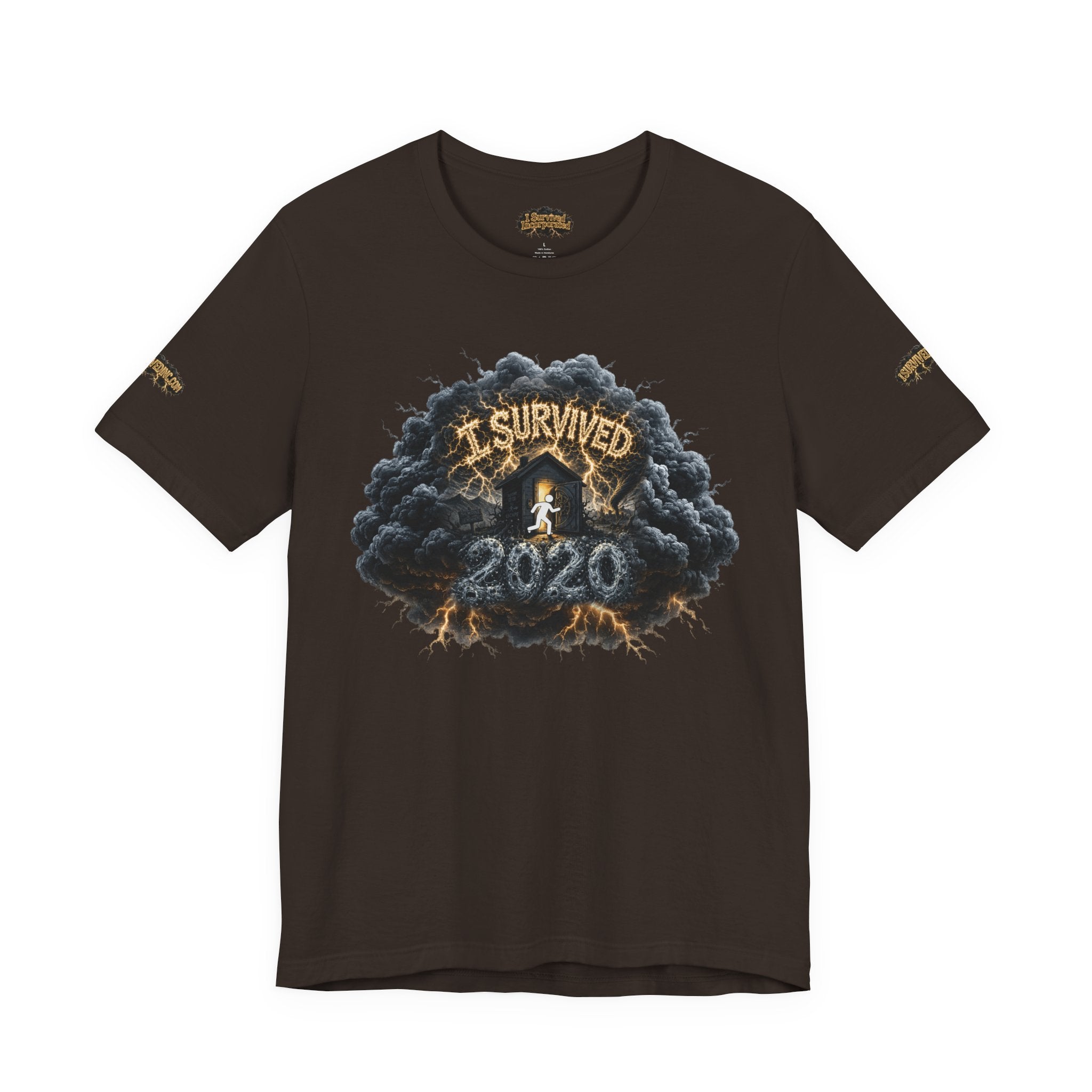 I Survived 2020 — Director's Cut Original Design Teaser Tee | Season 1 Premiere Drop Unisex Jersey Short Sleeve Tee