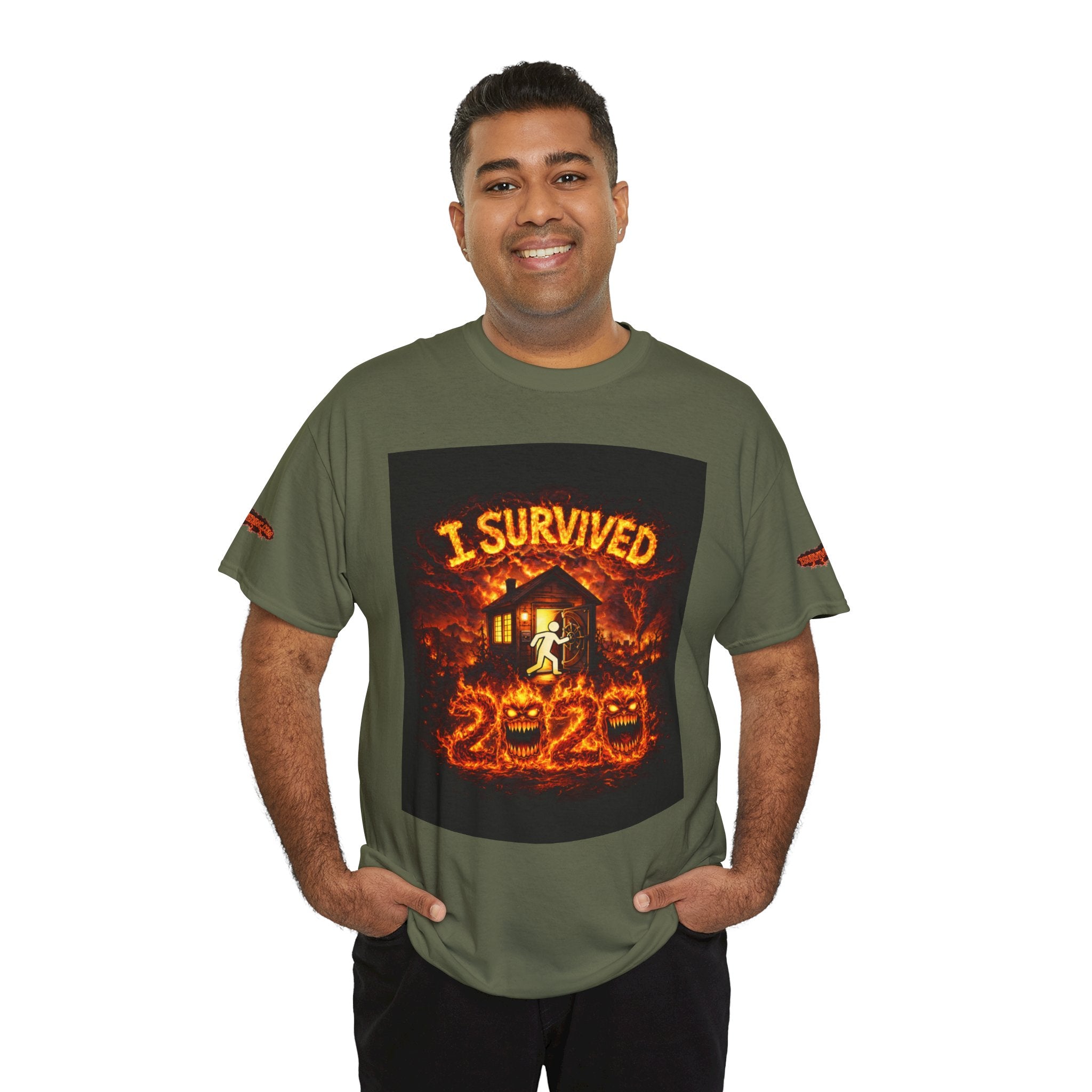 I Survived 2020 — S2:E1 "Berry Creek" | Wildfire Edition Memorial Unisex Heavy Cotton Tee (SPECIAL EDITION)