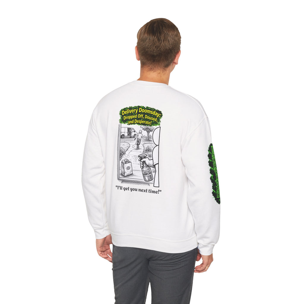 I Survived 2020 — PANDEMIC S1:E5: Director's Cut "Delivery Doomsday" Unisex Heavy Blend™ Crewneck Sweatshirt