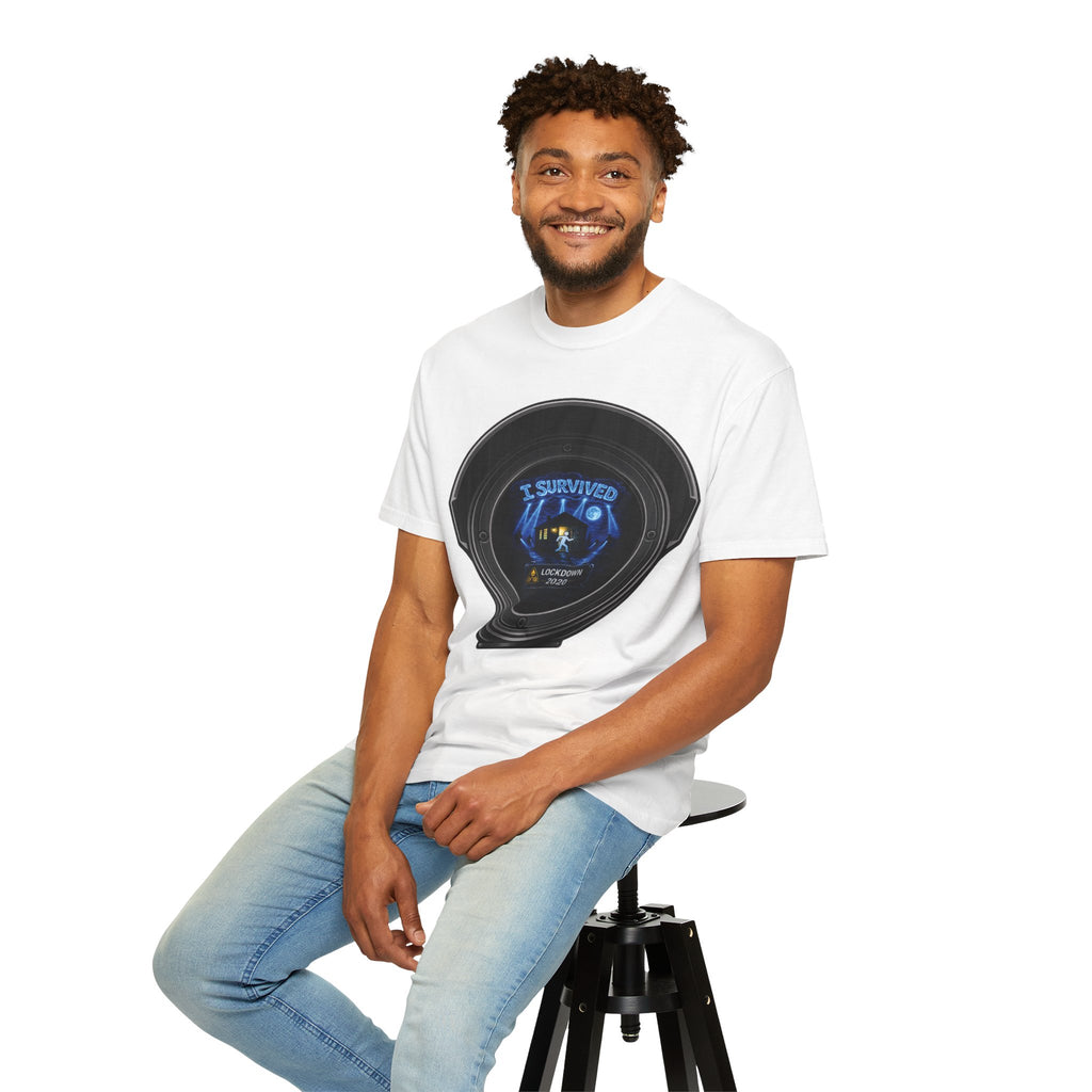 I Survived 2020 — Director's Cut S3:E3 "Remote Schooling" | Lockdown Edition Documentary Unisex Garment-Dyed T-shirt
