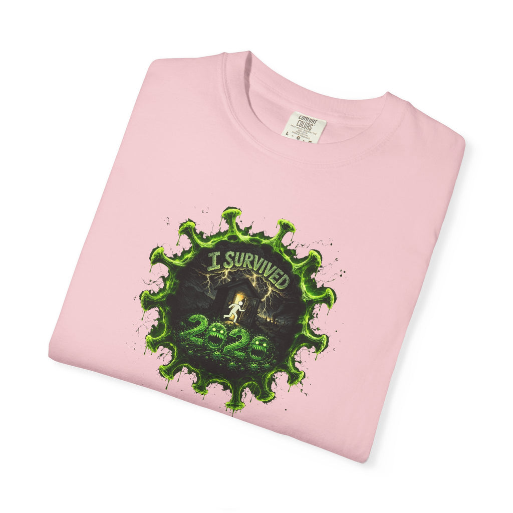 I Survived 2020 — PANDEMIC S1:E5: Director's Cut "Delivery Doomsday" Unisex Garment-Dyed T-shirt