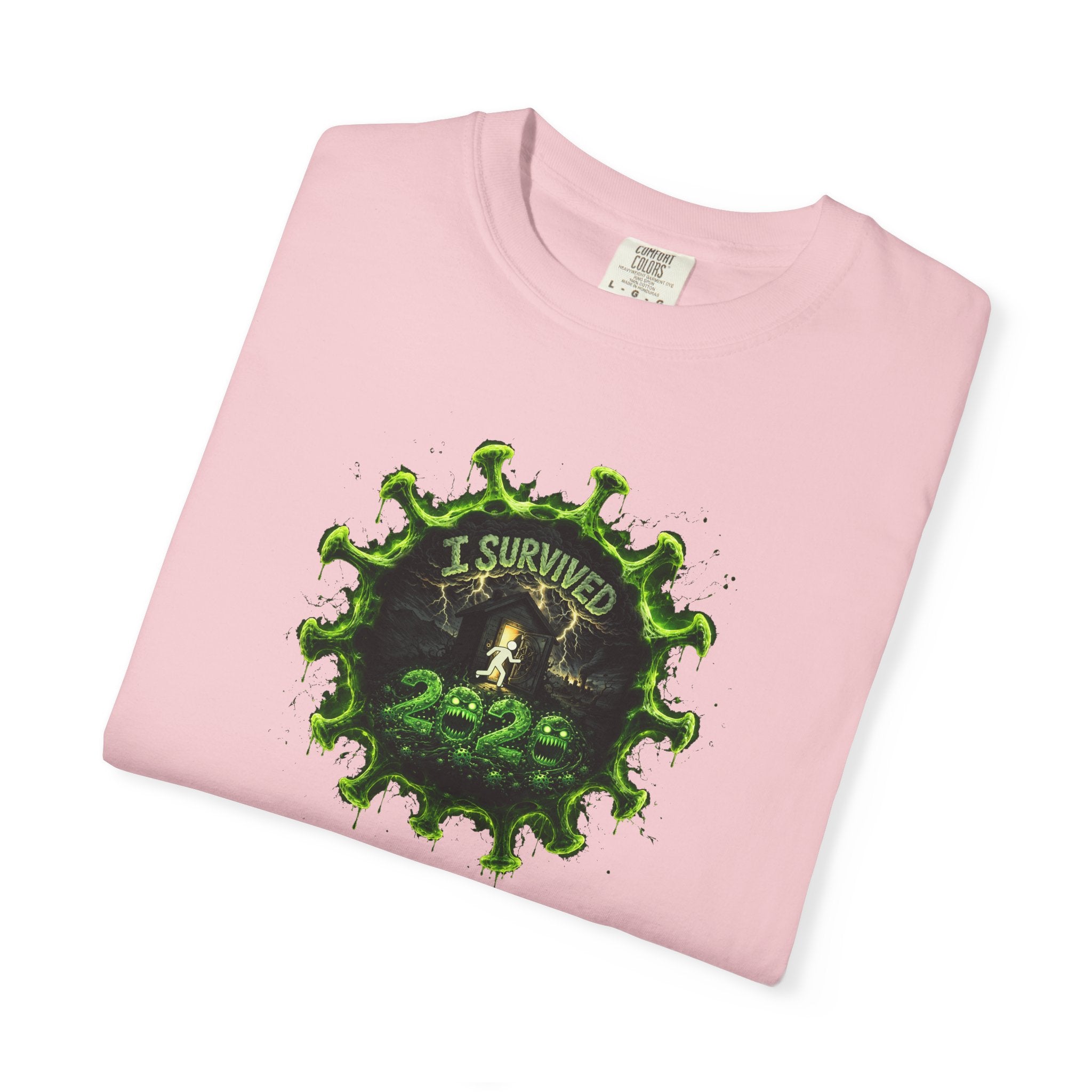 I Survived 2020 — PANDEMIC S1:E5: Director's Cut "Delivery Doomsday" Unisex Garment-Dyed T-shirt