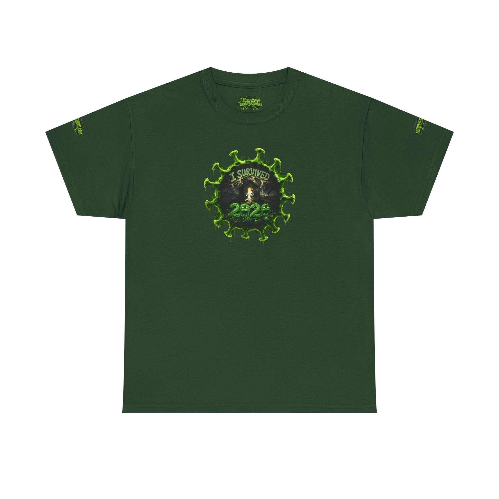 I Survived 2020 — PANDEMIC S1:E3: Director's Cut Special Edition "The Jab!" Unisex Heavy Cotton Tee