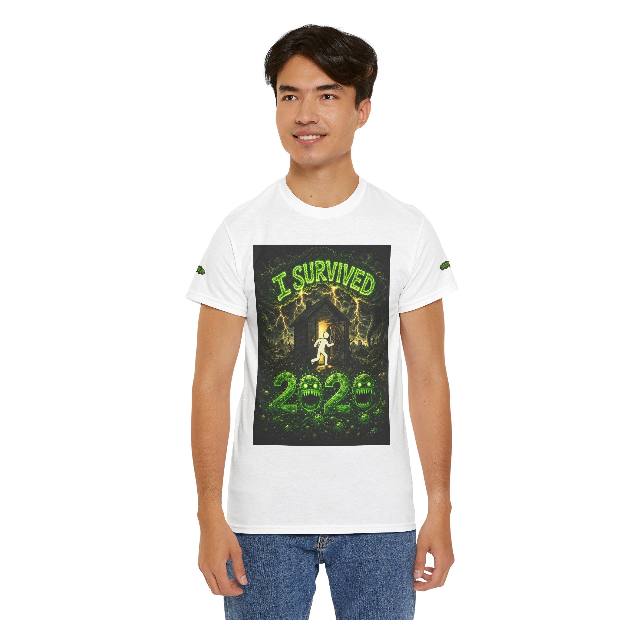 I Survived 2020 — S1:E4 "Mask Madness Mayhem Moment" | Pandemic Edition Unisex Heavy Cotton Tee (SPECIAL EDITION)