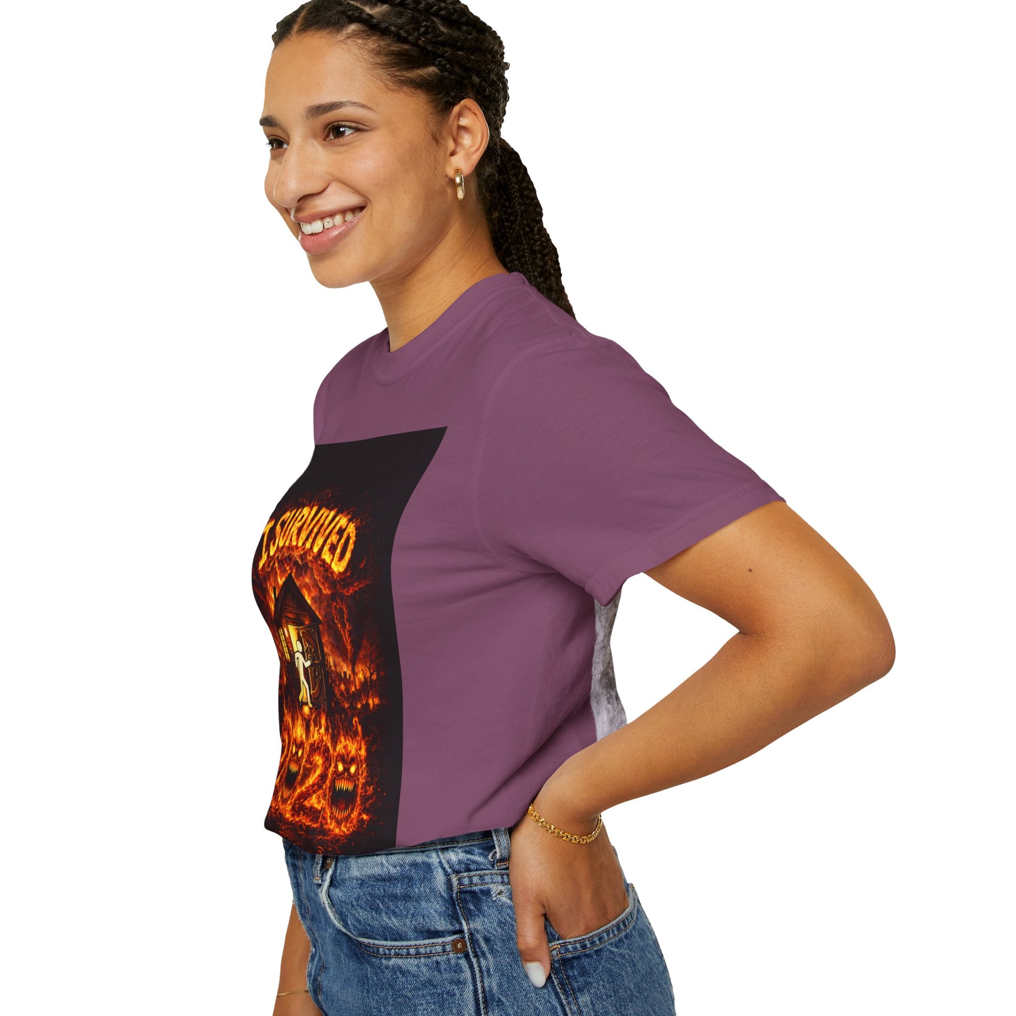 I Survived 2020 — WILDFIRES S2:E3 "The California Wildfires" Memorial Unisex Garment-Dyed T-shirt