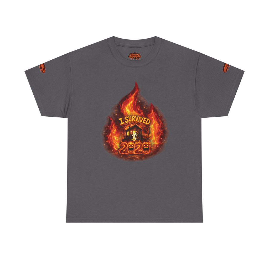 I Survived 2020 — Director's Cut S2:E3 "The California Wildfires" | Wildfire Edition Memorial Unisex Heavy Cotton Tee (SPECIAL EDITION)