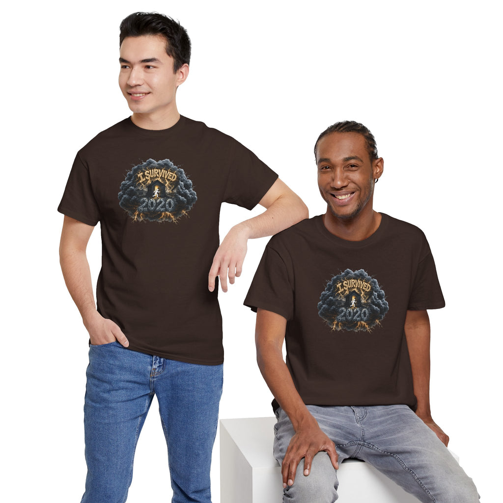 I Survived 2020 — Original PILOT Design: Director's Cut Unisex Heavy Cotton Tee