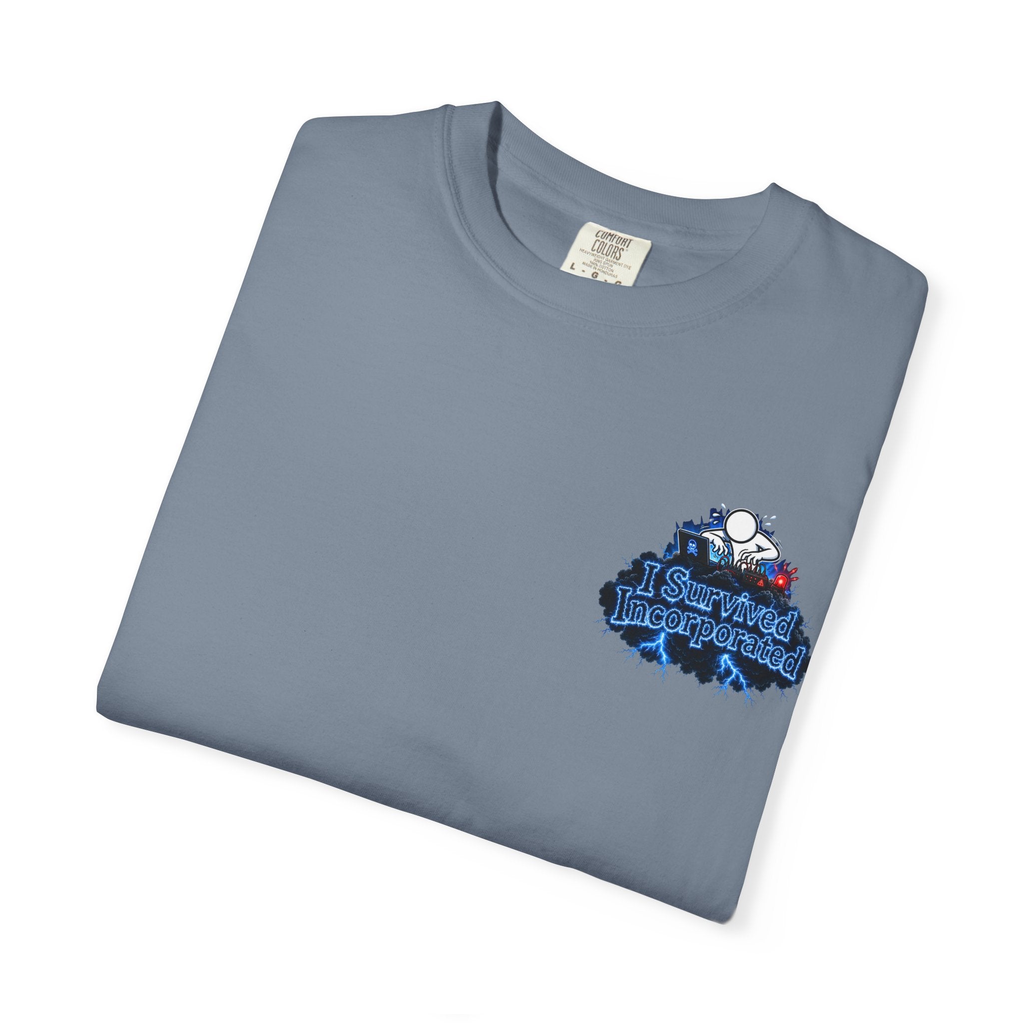 I Survived 2020 — "Please Stand By" Test Pattern Tee Lockdown Special Edition Summer Exclusive Unisex Garment-Dyed T-shirt