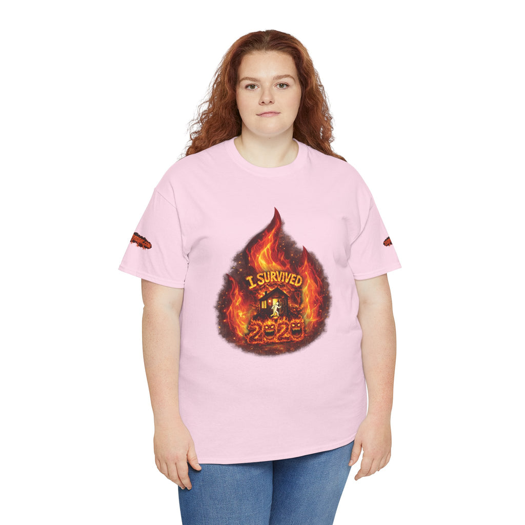 I Survived 2020 — Director's Cut S2:E3 "The California Wildfires" | Wildfire Edition Memorial Unisex Heavy Cotton Tee (SPECIAL EDITION)
