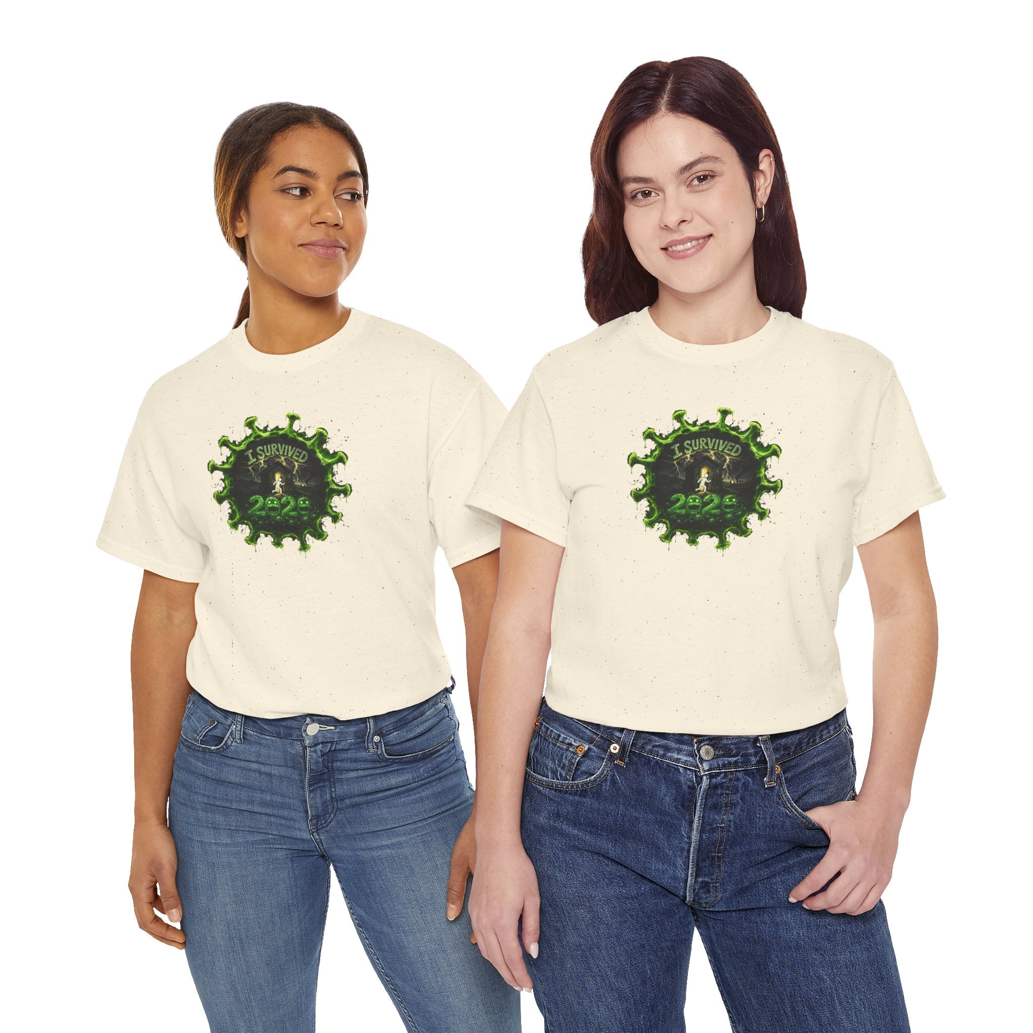 I Survived 2020 — PANDEMIC S1:E3: Director's Cut "The Jab!" Unisex Heavy Cotton Tee