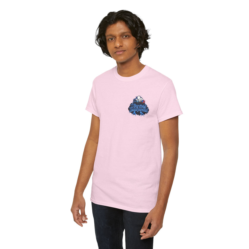 I Survived 2020 — "Please Stand By" Test Pattern Tee Lockdown Surveillance Edition Summer Exclusive Unisex Heavy Cotton Tee