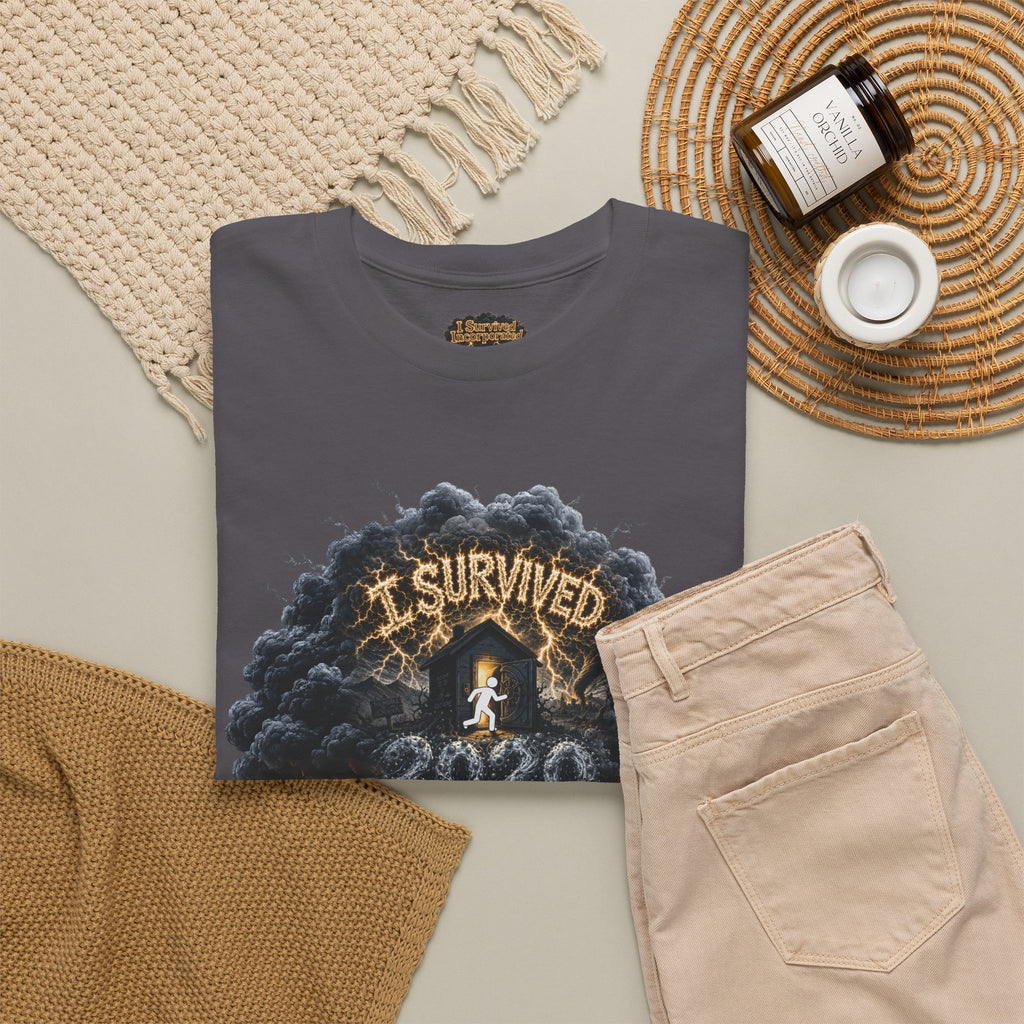 I Survived 2020 —  Deriector's Cut Original Design Teaser Tee | Season 1 Premiere Drop Unisex Heavy Cotton Tee