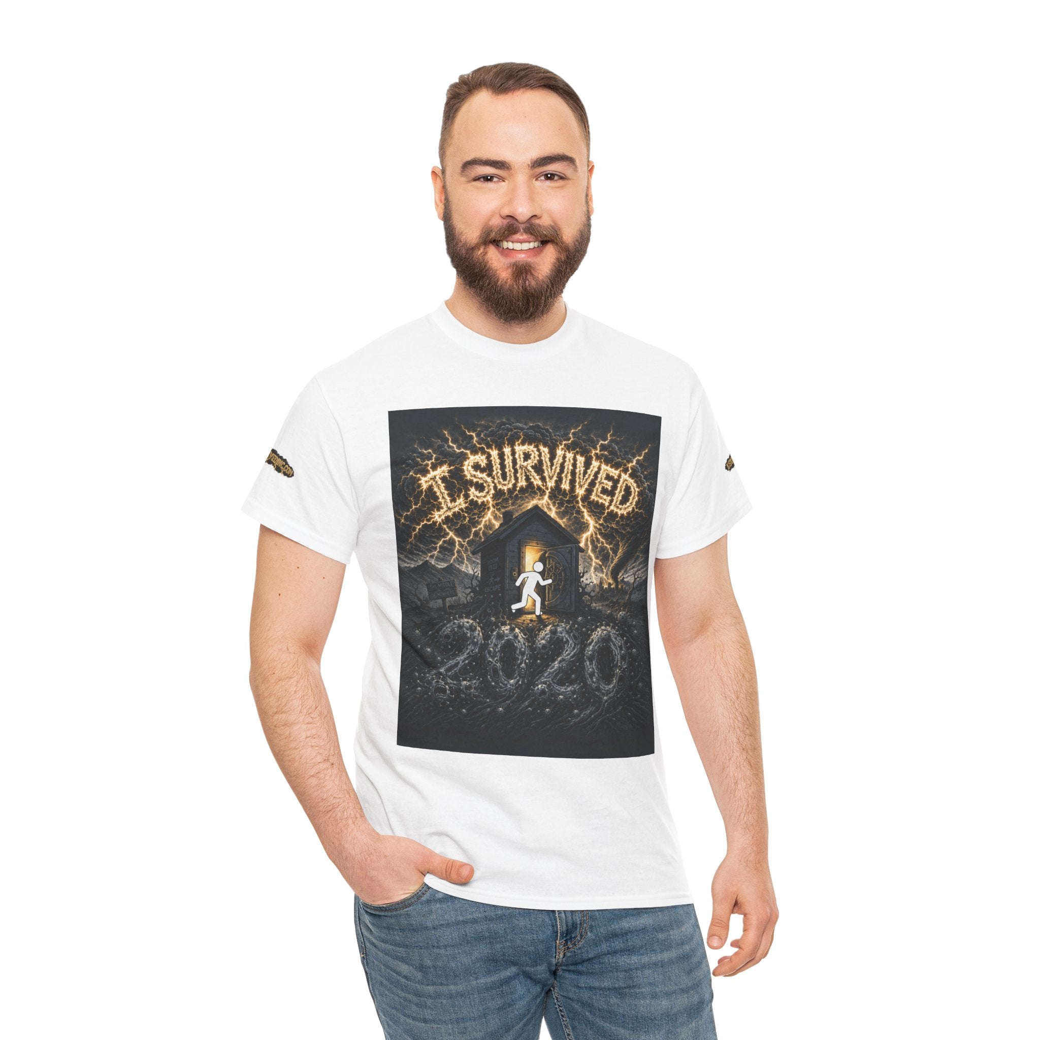 I Survived 2020 — Original Design Teaser Tee | Season 1 Premiere Drop Unisex Heavy Cotton Tee (SPECIAL EDITION)
