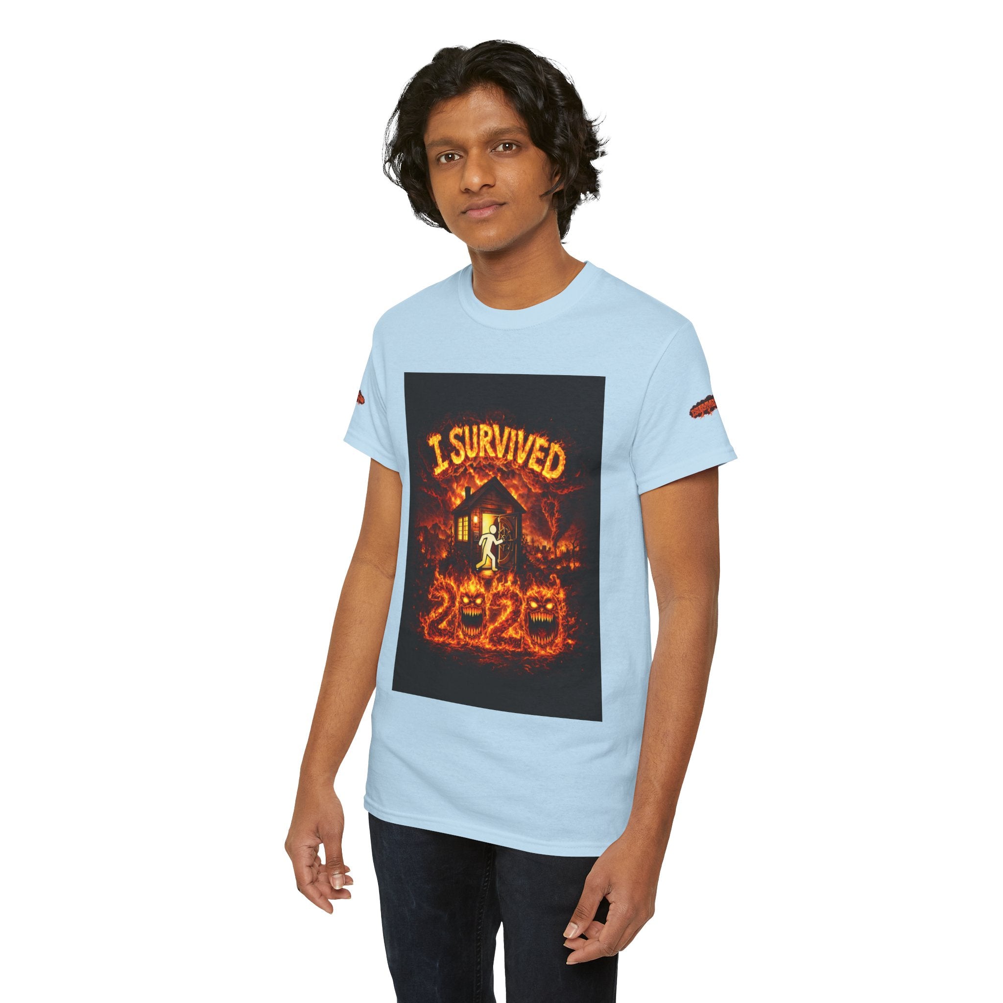 I Survived 2020 — S2:E1 "Berry Creek" | Wildfire Edition Memorial Unisex Heavy Cotton Tee (SPECIAL EDITION)