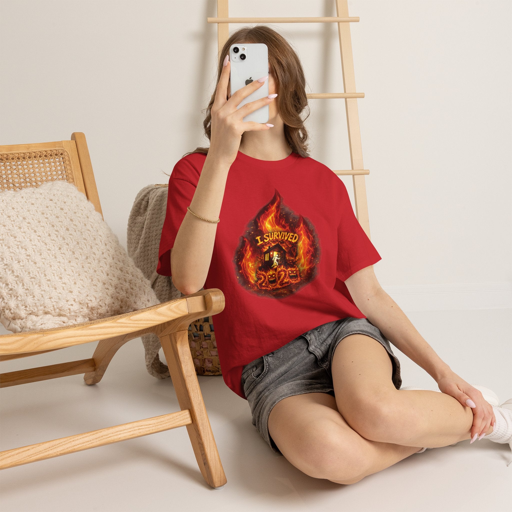I Survived 2020 — Director's Cut S2:E3 "The California Wildfires" | Wildfire Edition Memorial Unisex Heavy Cotton Tee