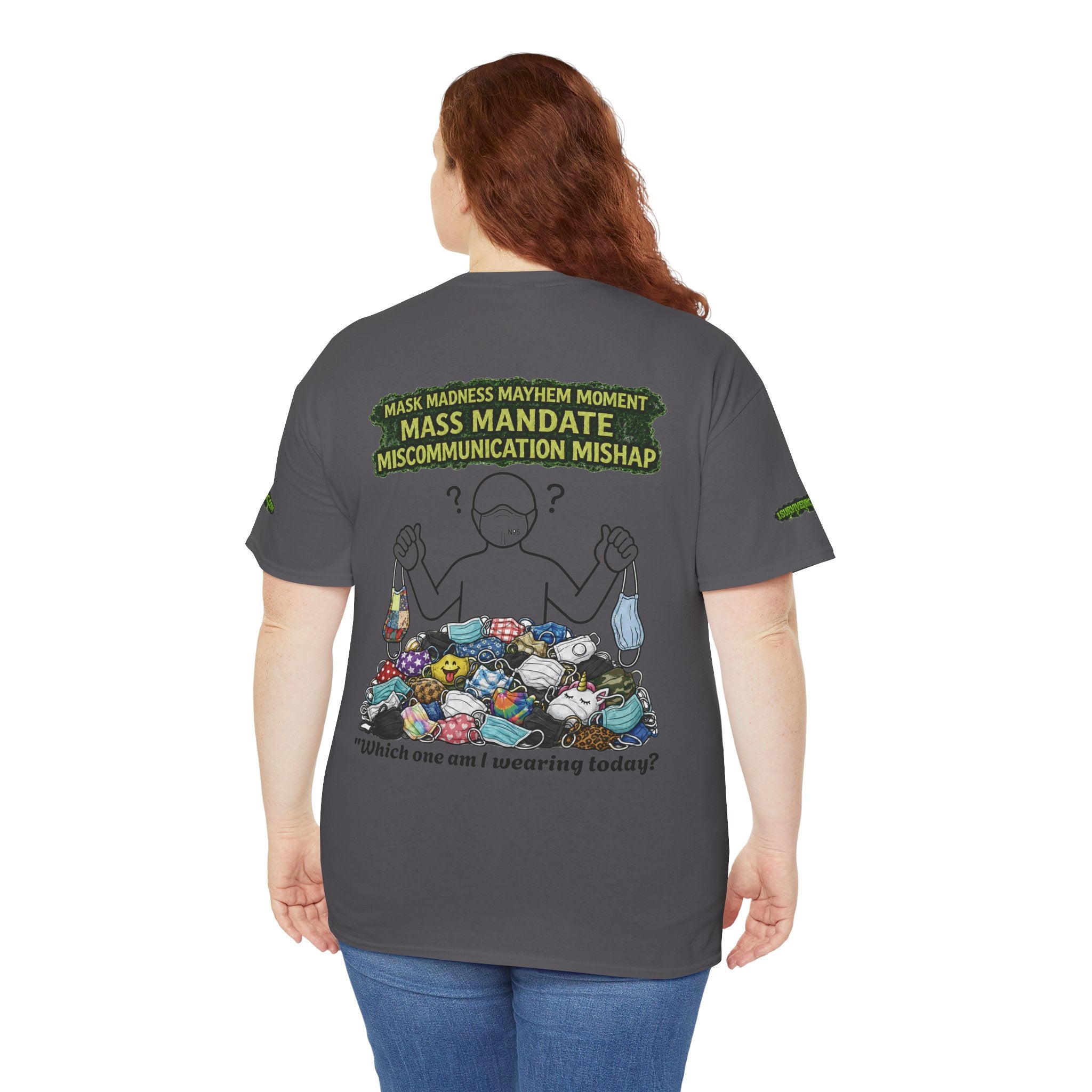 I Survived 2020 — S1:E4 "Mask Madness Mayhem Moment" | Pandemic Edition Unisex Heavy Cotton Tee (SPECIAL EDITION)